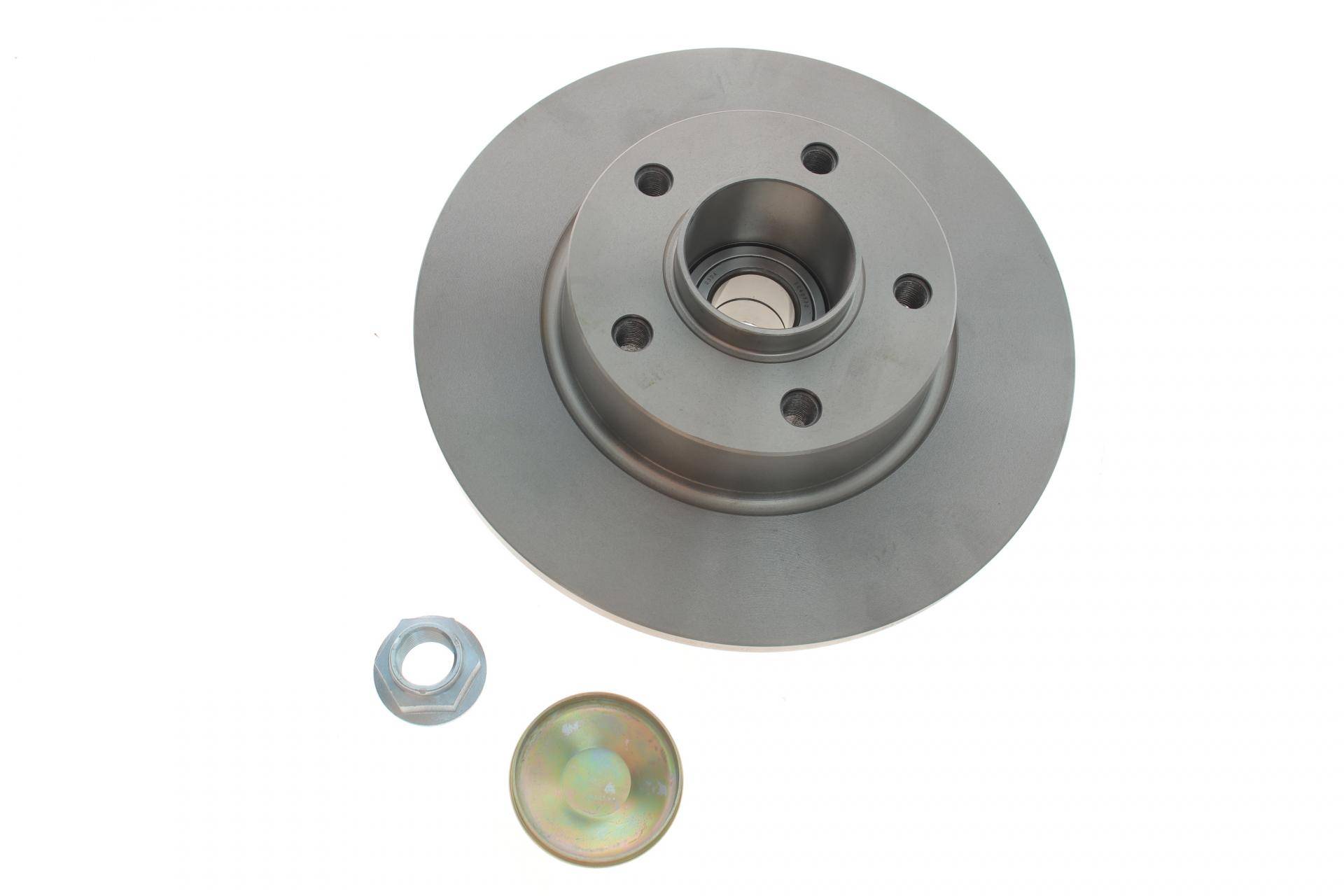 Диск гальмівний (задній) Renault Trafic/Opel Vivaro/Nissan 01- (280х12) (повний) (з підшипником)