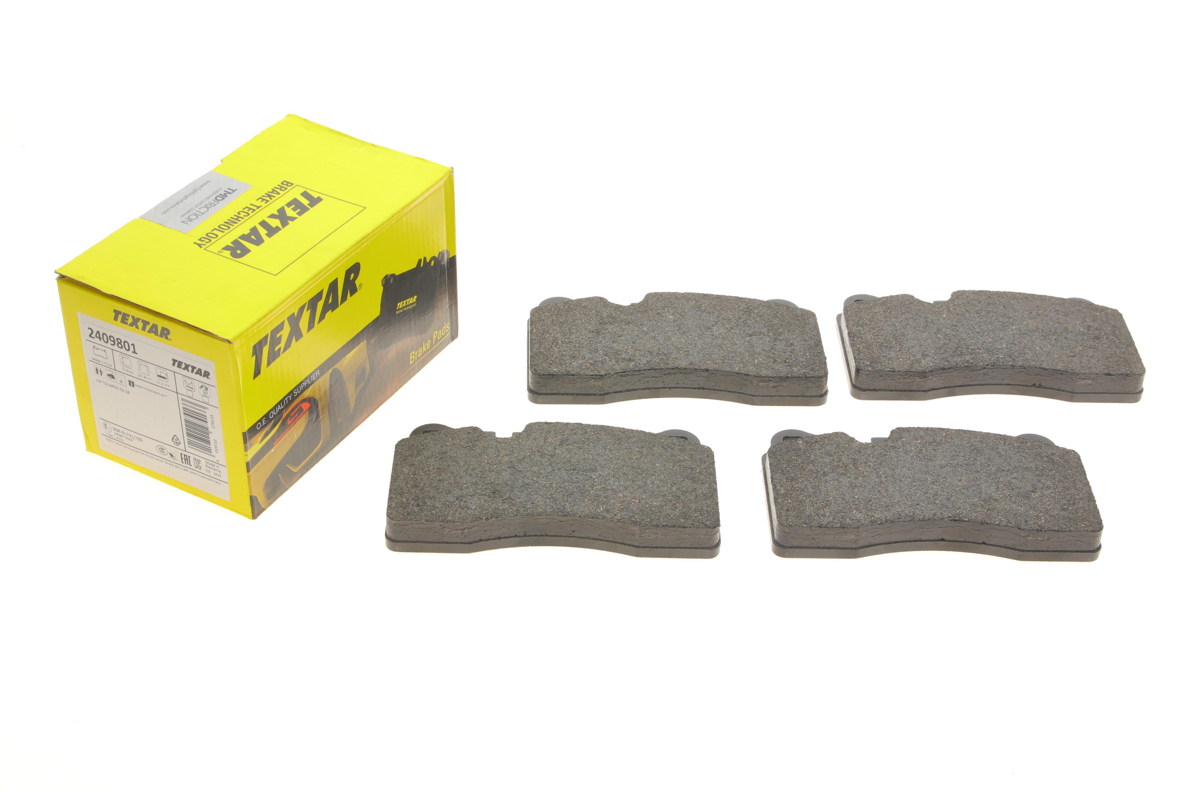 Колодки гальмівні (передні) VW Touareg 02- (Brembo)