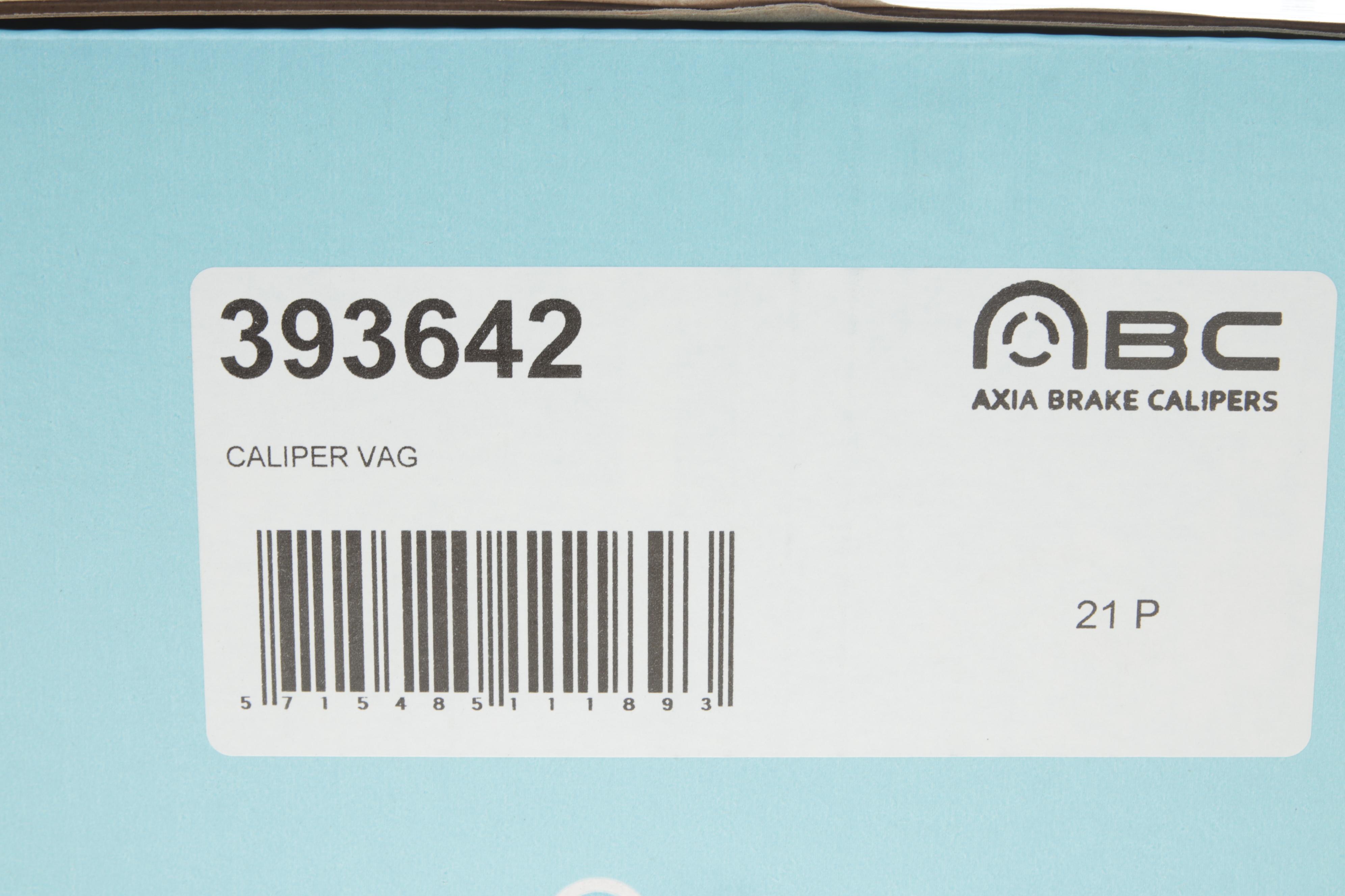 Супорт гальмівний (задній) (L) VW Passat B6 05-10 (d=38mm) (Trw)