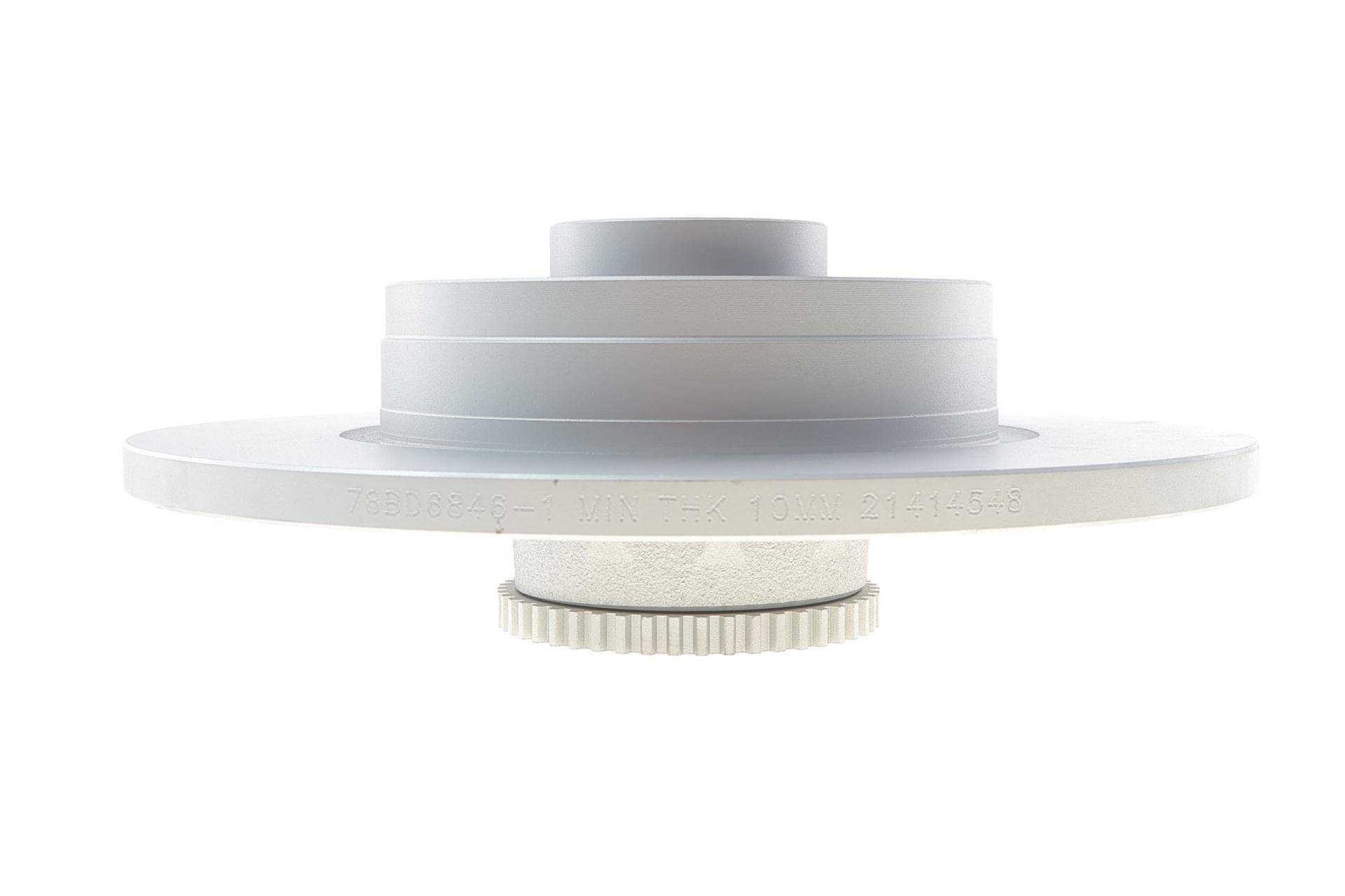 Диск гальмівний (задній) Renault Trafic/Opel Vivaro 01- (280х12) (з підшипником) (з покр.) (повний)