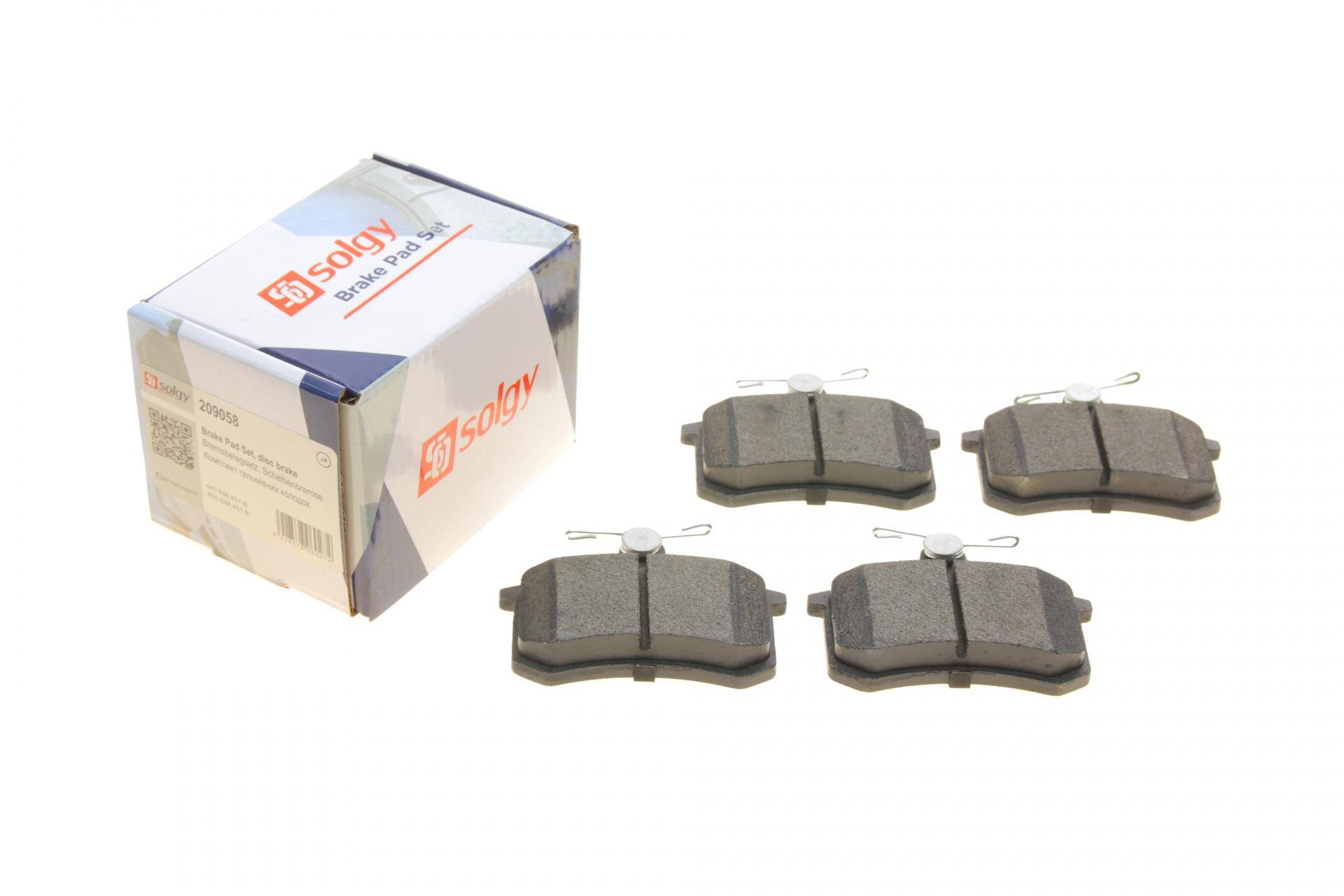 Колодки гальмівні (задні) Audi A4 -00/A6 -97