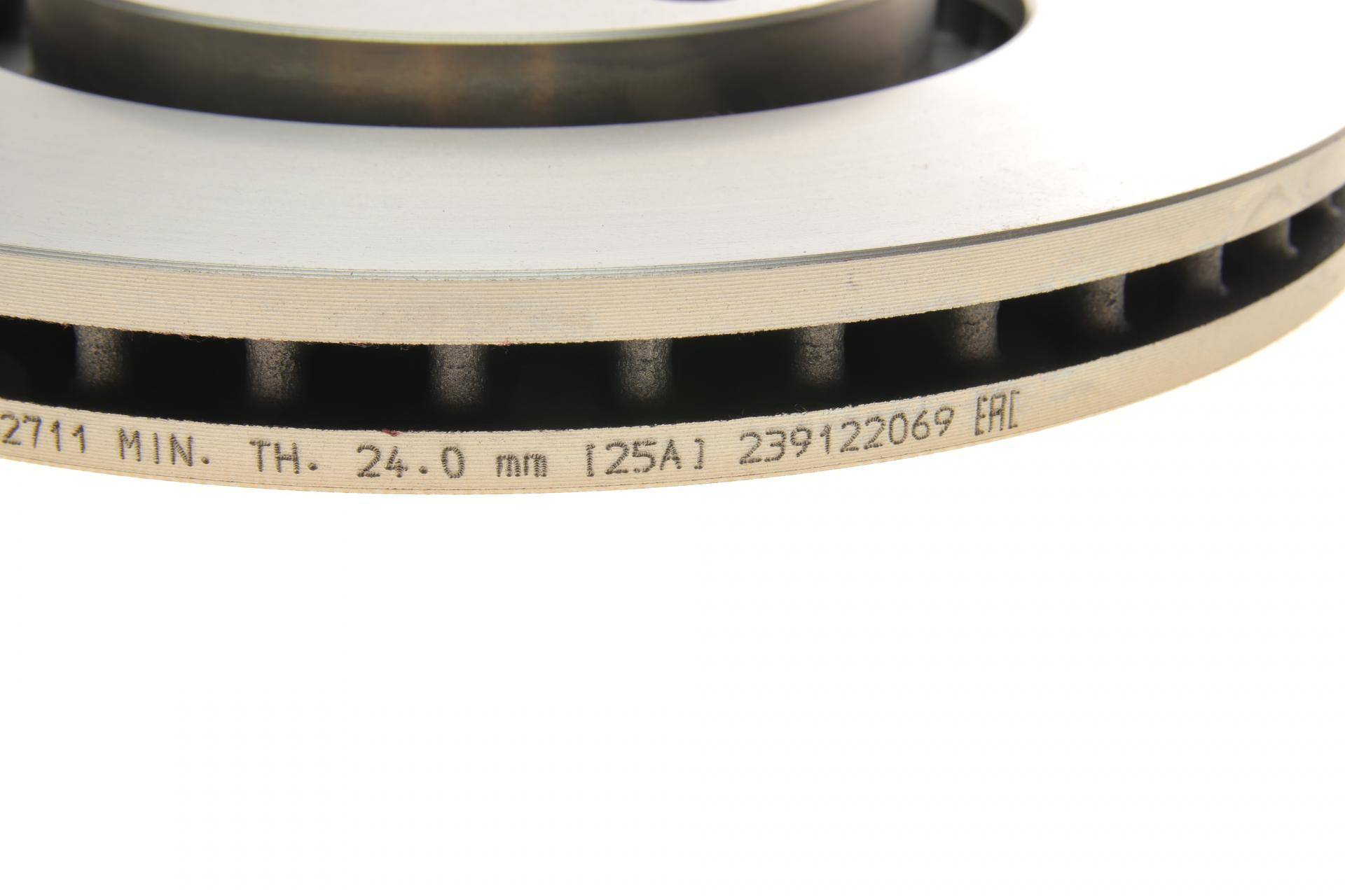 Диск гальмівний (передній) Citroen Berlingo 96-/Peugeot Partner 08- (282.9x26)