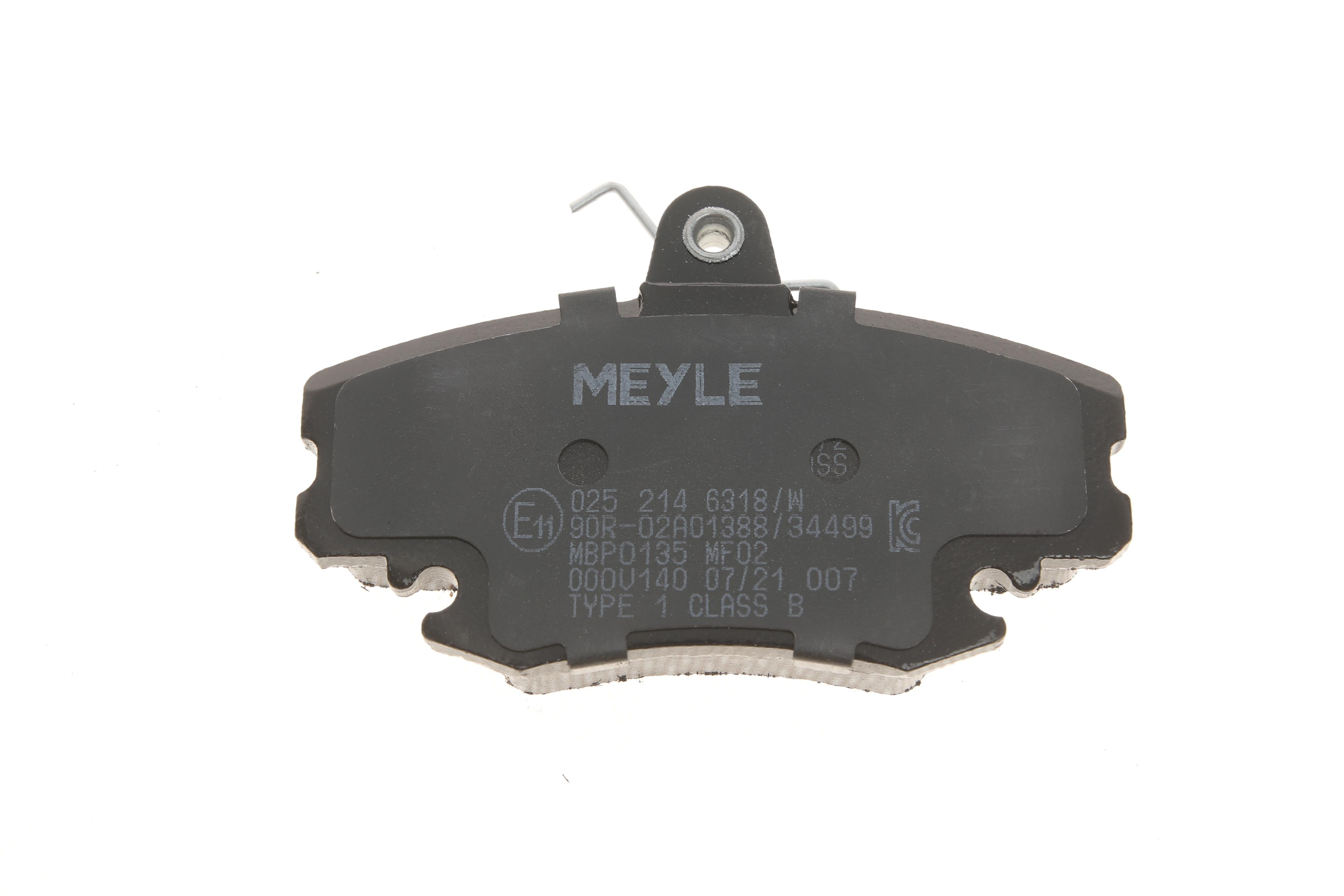 Колодки гальмівні (передні) Dacia Logan 04-/Renault Symbol/Clio/Megane/Peugeot 309