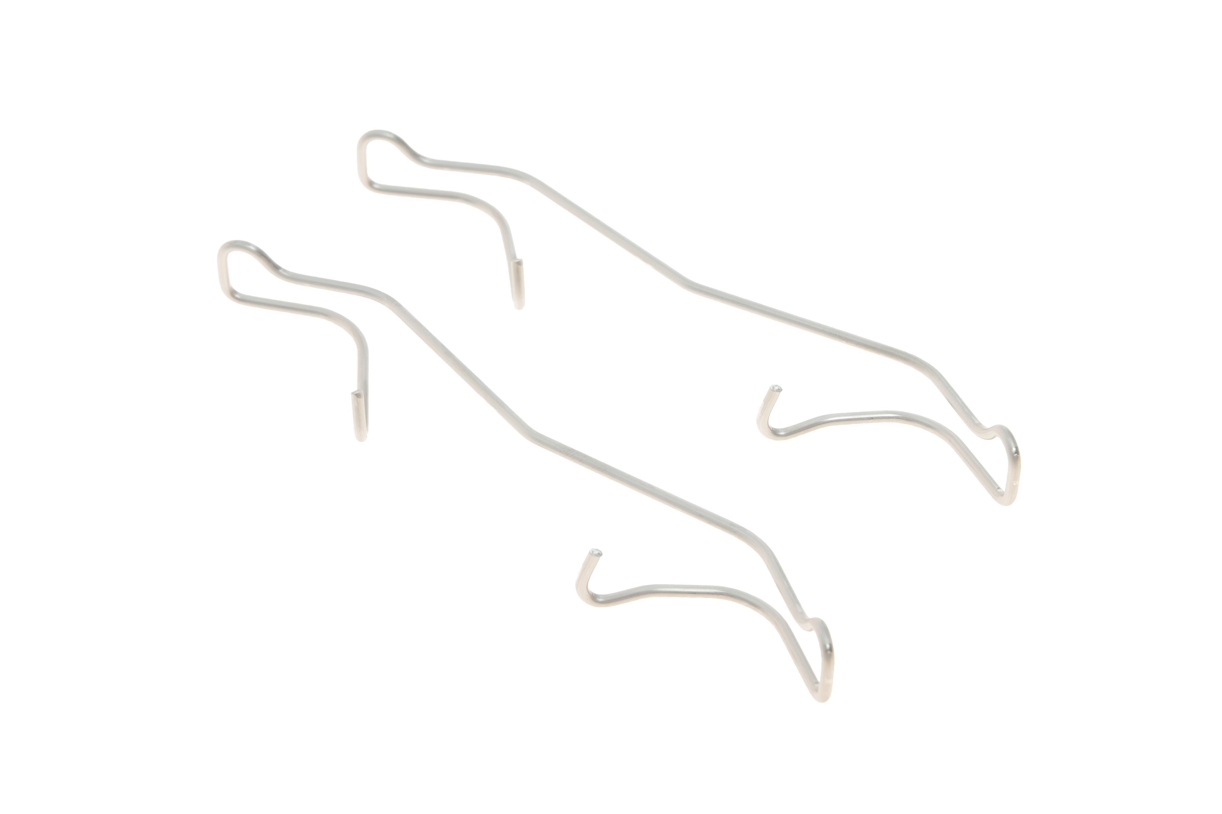 Планка супорта (переднього) прижимна (к-кт) VW Caddy III 1.2-2.0TDI 04-15 (Ate)