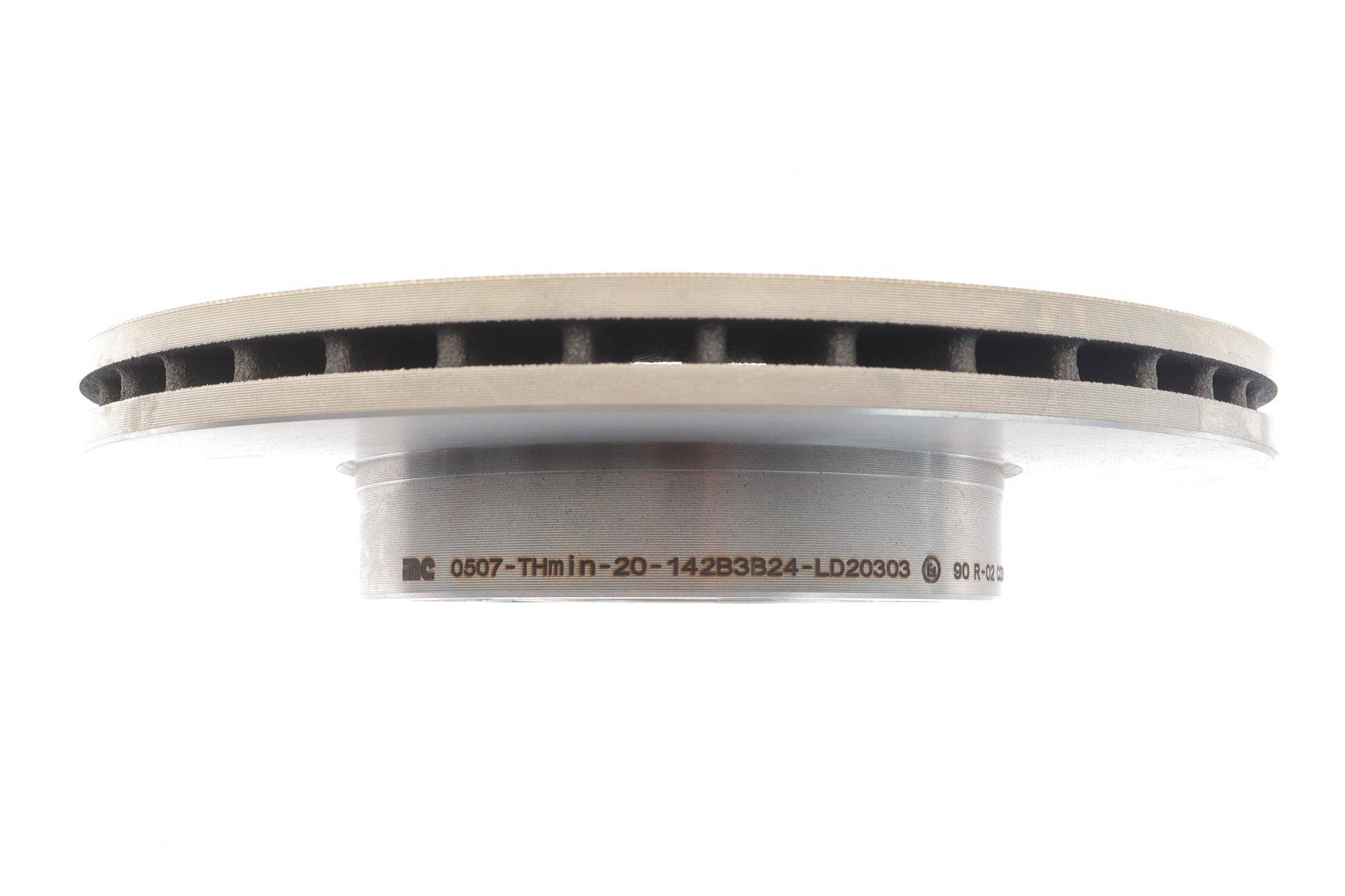 Диск гальмівний (передній) VW T4 95-03 (R15) (280x24) (вентильований)