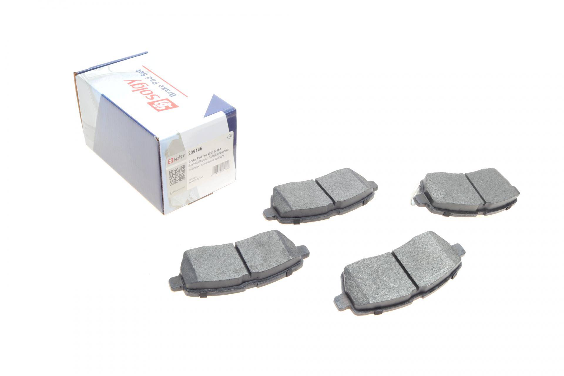 Колодки гальмівні (передні) Ford Fiesta 08- (Lucas)