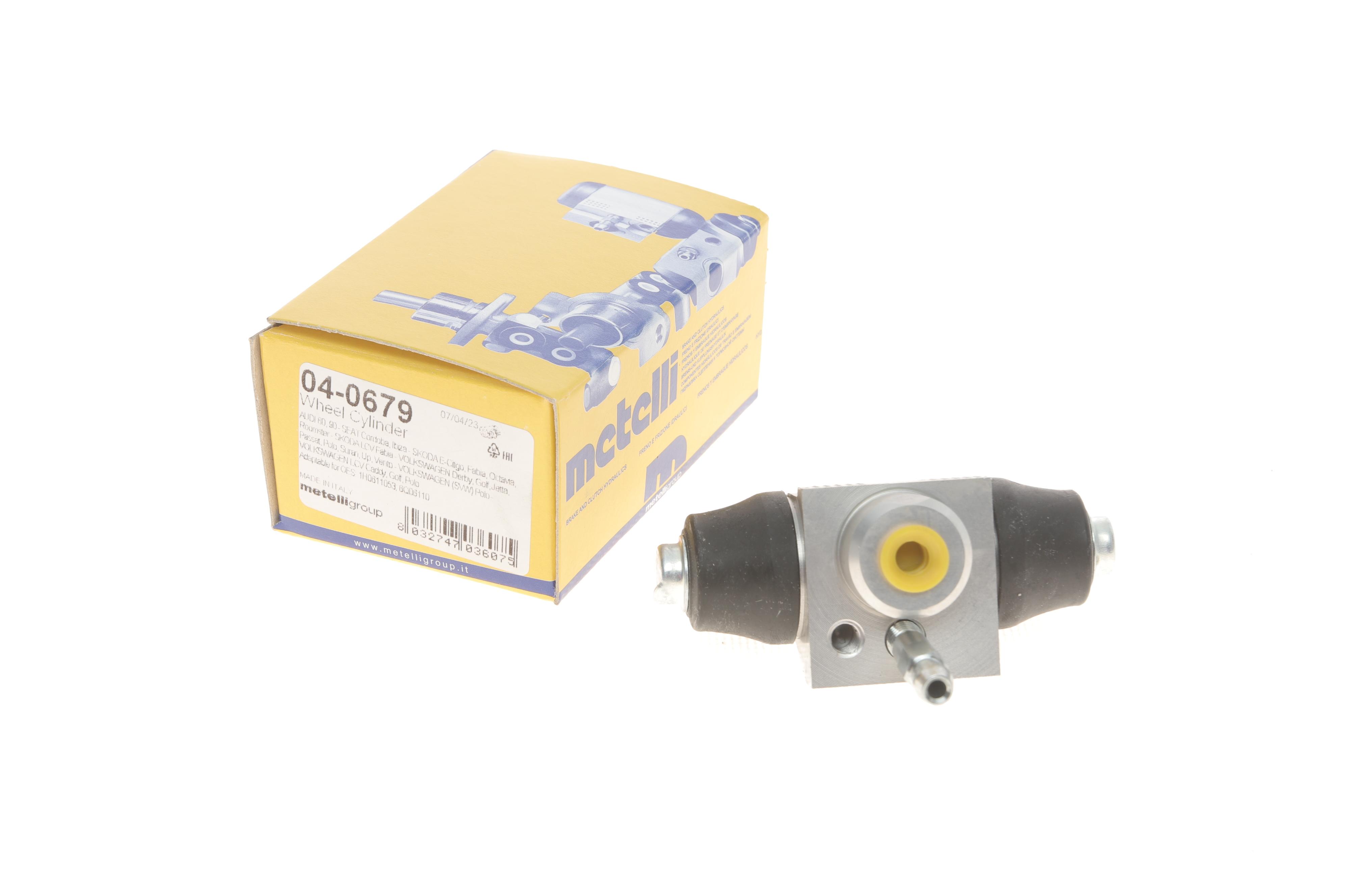 Циліндр гальмівний (задній) Audi 80/90 86-96/Skoda Fabia 99-/Octavia 96-10/Roomster 06-15/VW Polo 83-