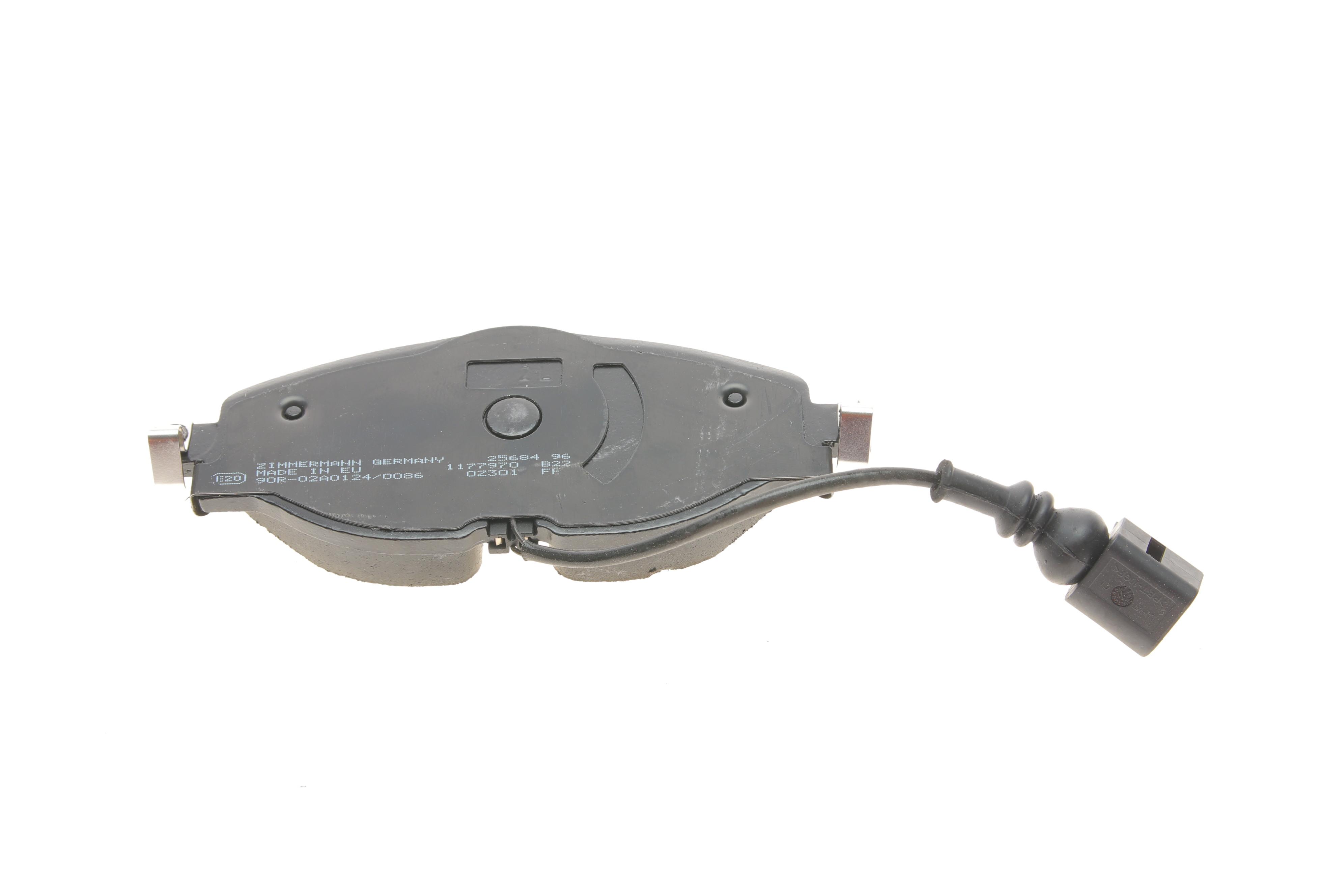 Колодки гальмівні (передні) VW Golf VII/VIII/Passat/Seat Leon 12- (TRW) (з датчиком)