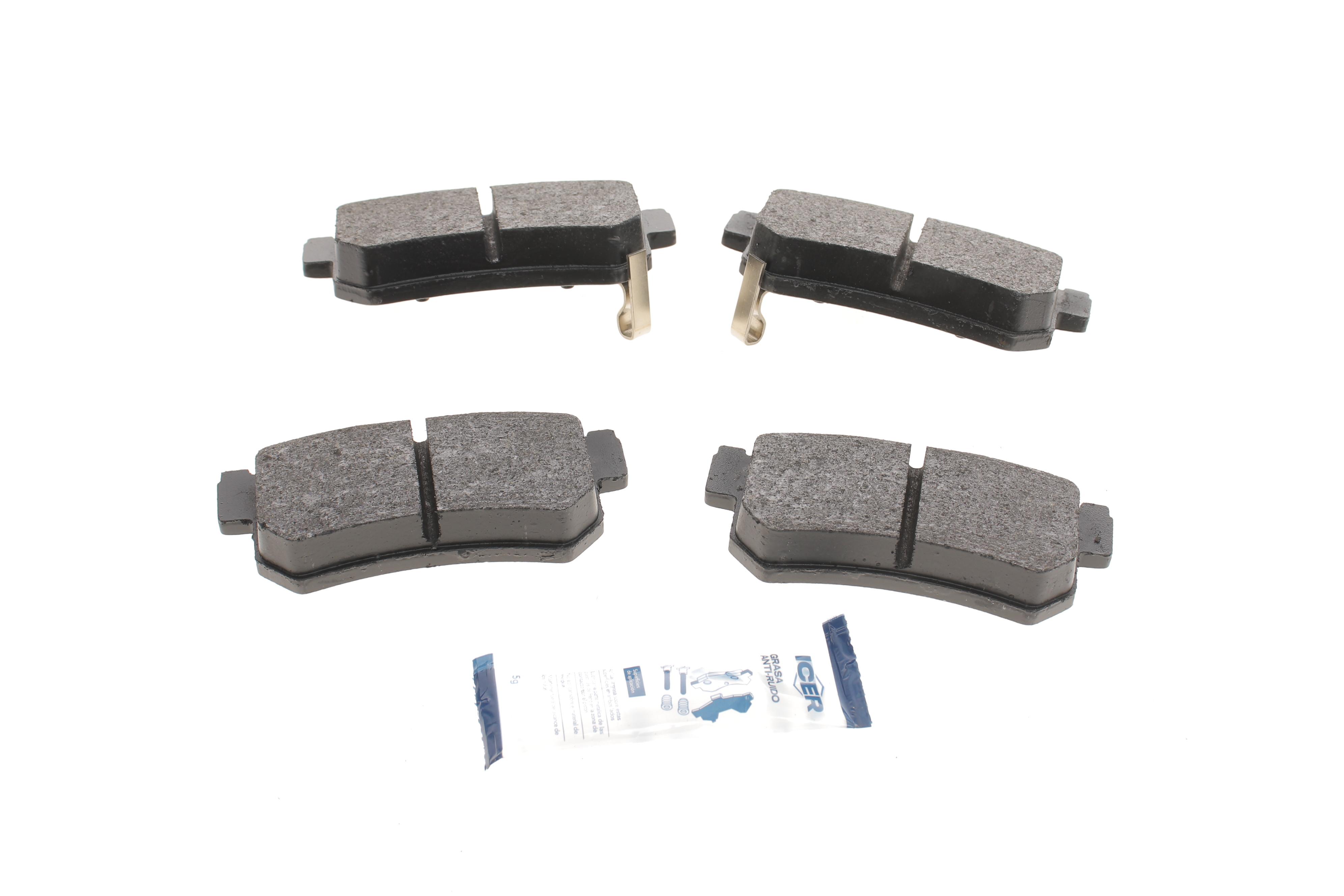 Колодки гальмівні (задні) Daewoo Rexton/Ssangyong Rexton 02-/Actyon 05-/Korando 97-06