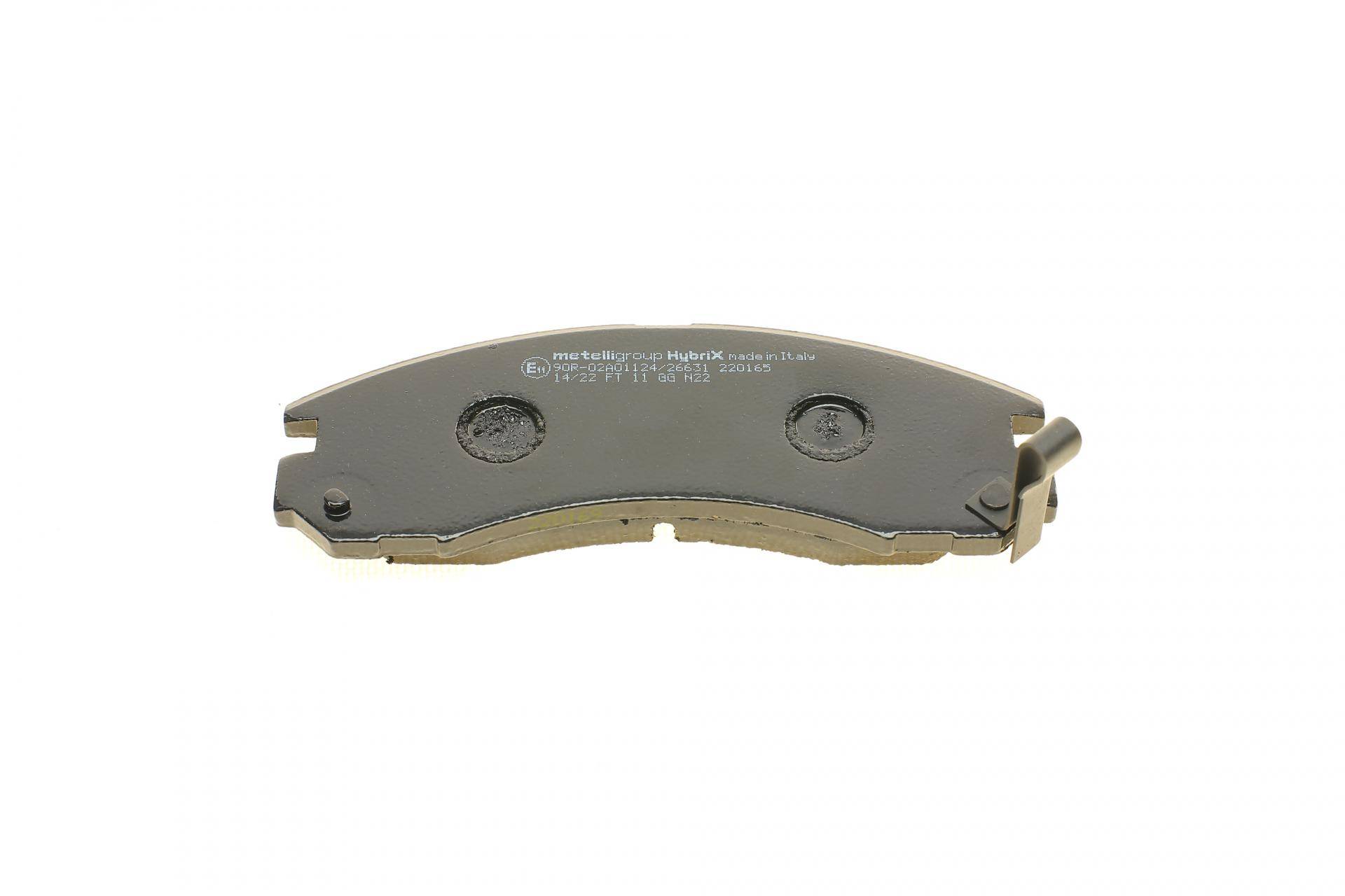 Колодки гальмівні (передні) Citroen C-Crosser 07-/Mitsubishi Outlander/Pajero 98-/Lancer/L400 94-03