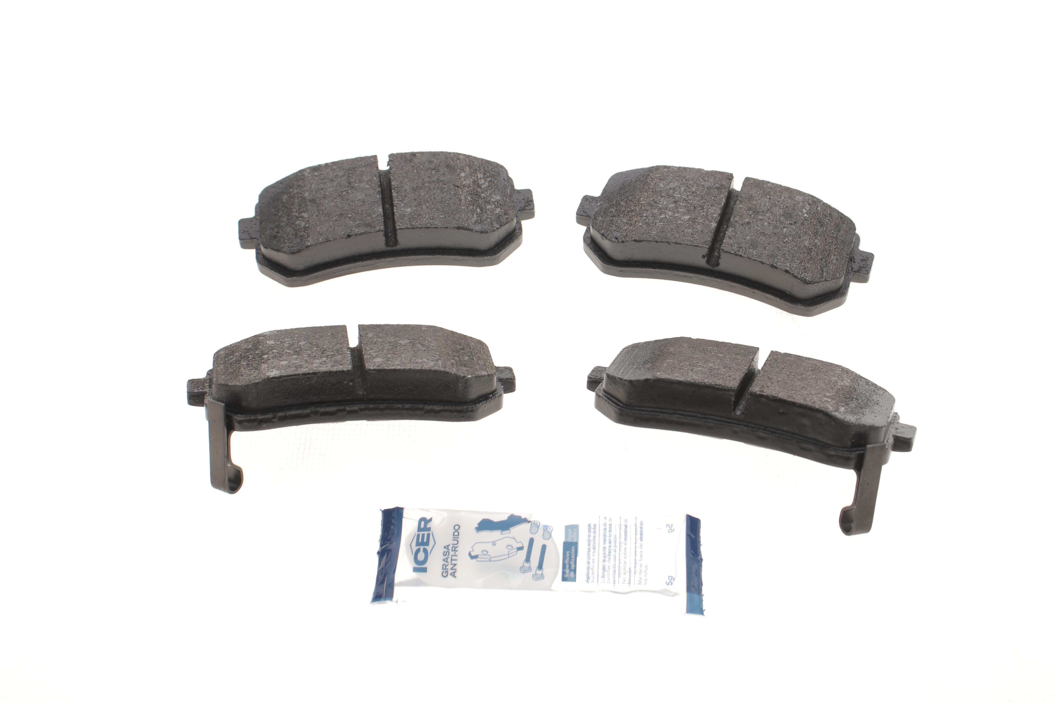 Колодки гальмівні (задні) Hyundai Accent/i30 05-12/Kia Cee'd/Rio/Sportage 04-