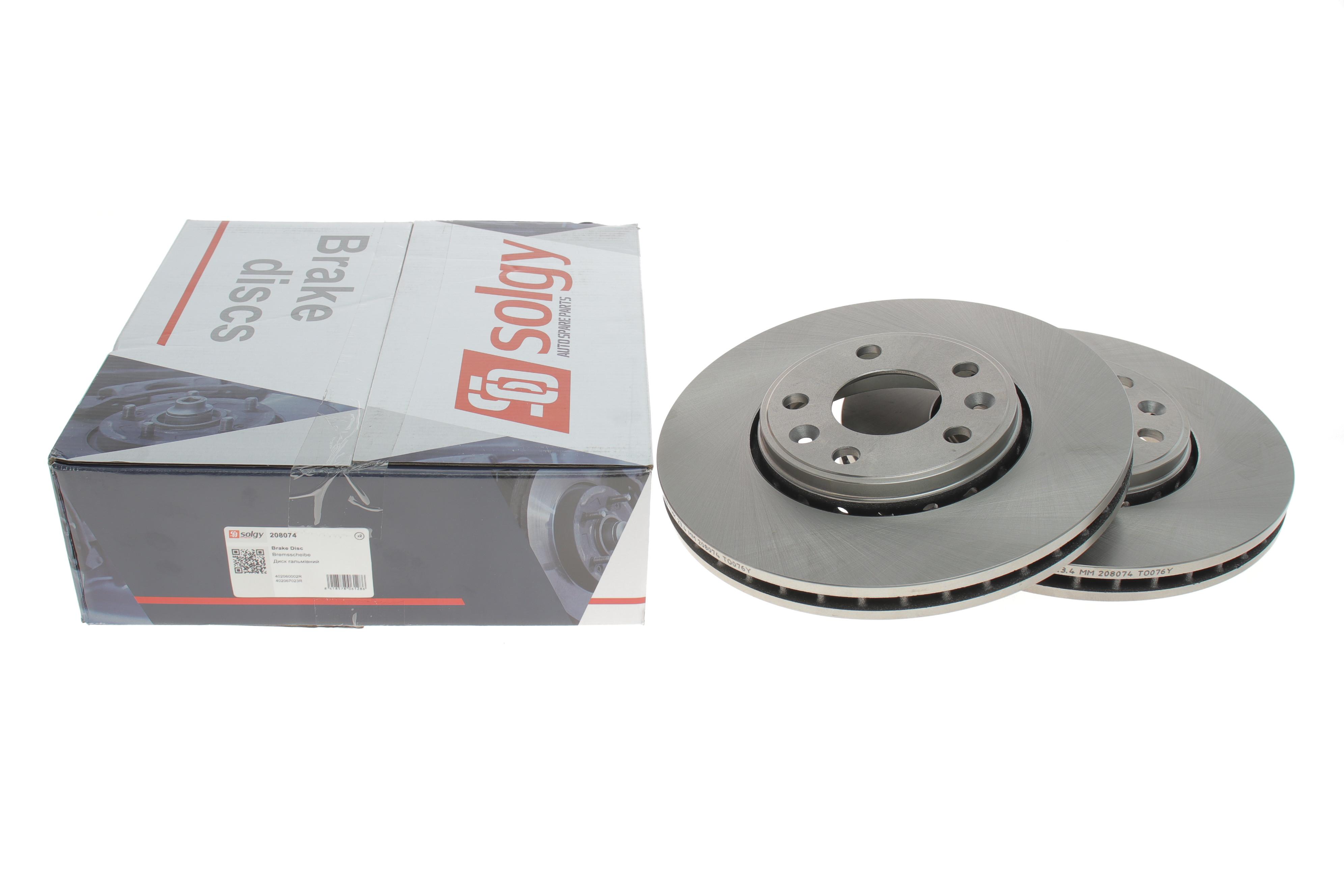 Диск гальмівний (передній) Renault Megane III/Scenic III/Laguna III 07- (296x26)