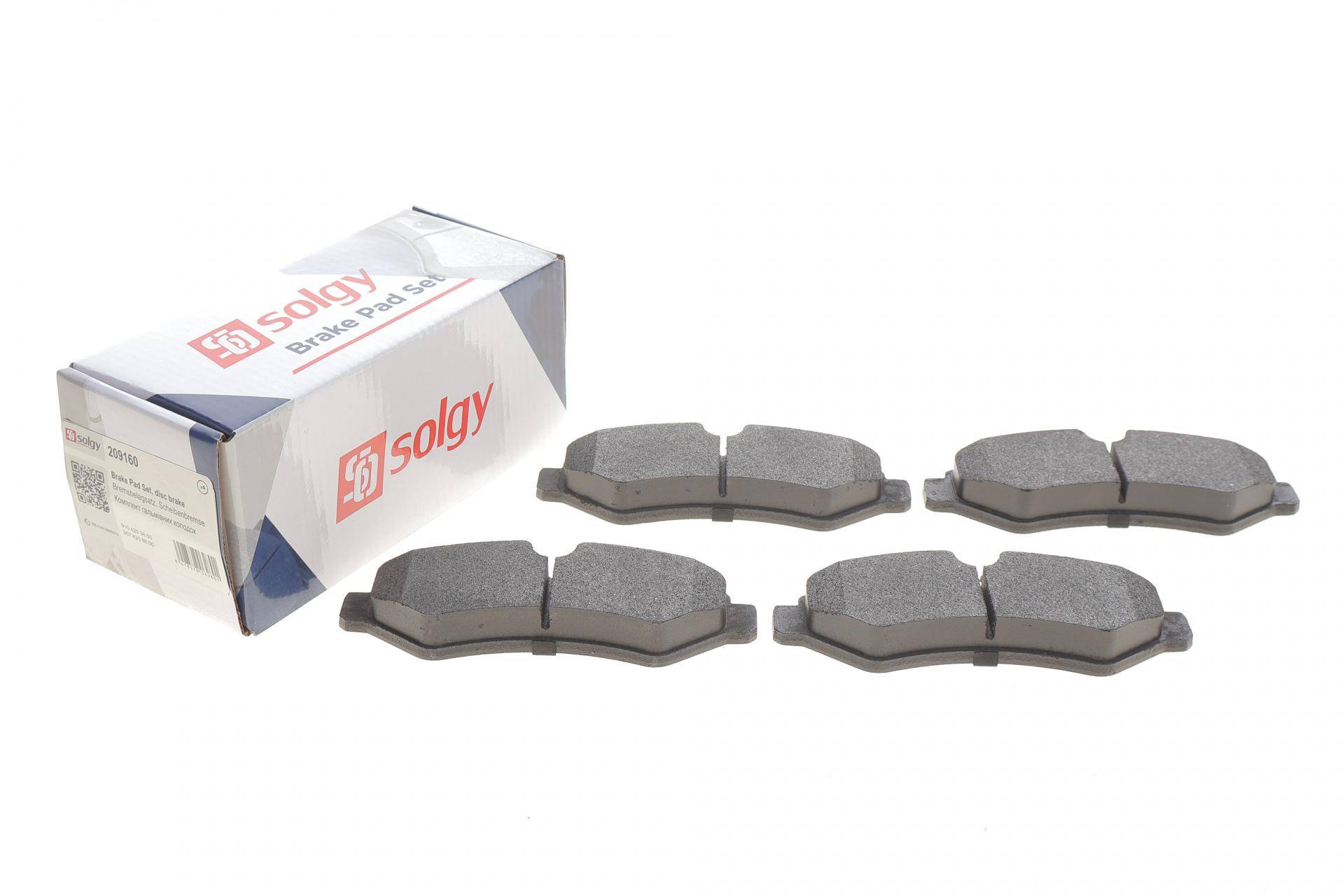 Колодки гальмівні (задні) MB Sprinter 211-319 18- (Brembo)