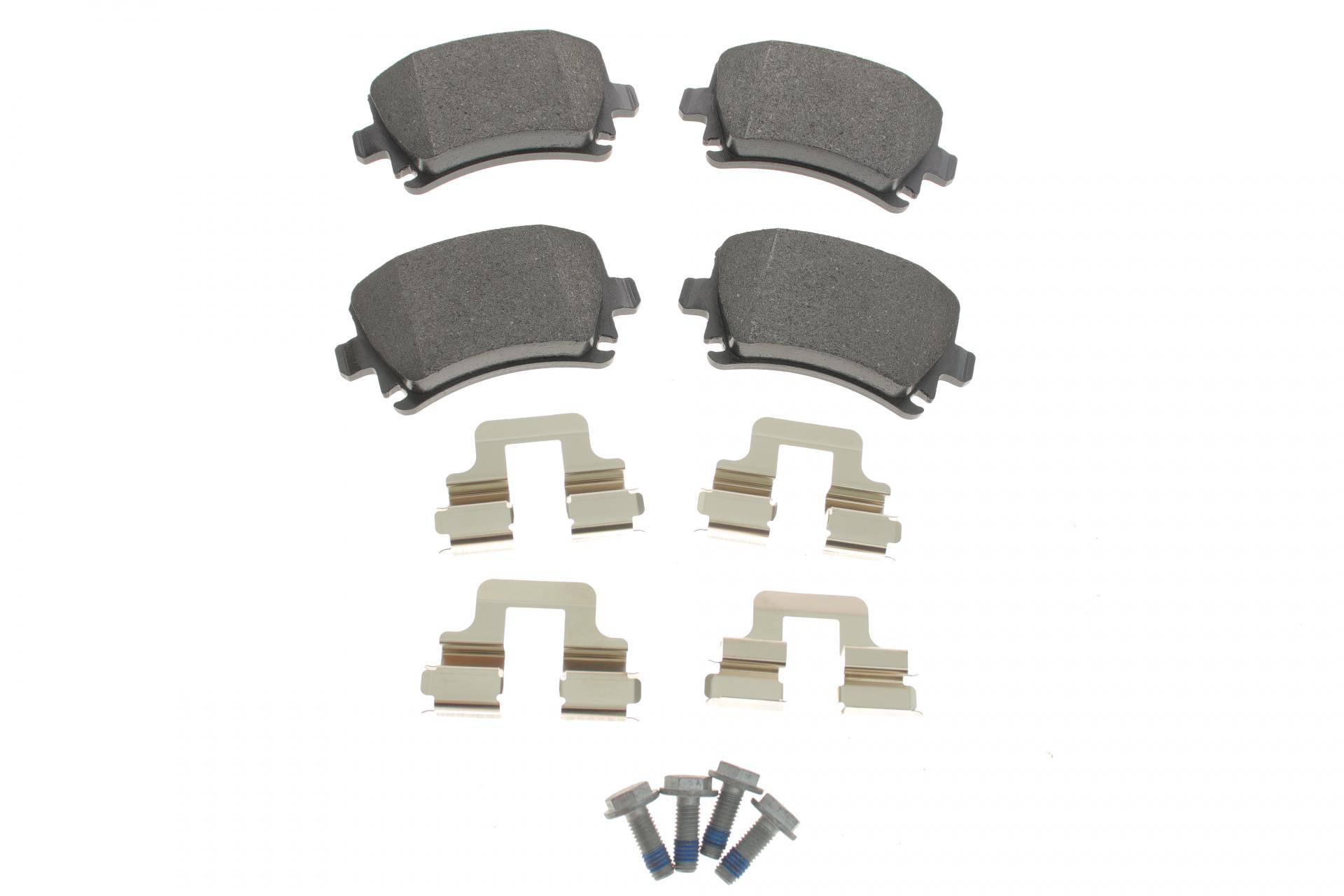 Колодки гальмівні (задні) Audi A3/A4/A6/TT/Skoda Octavia/SuperB/VW Caddy/Golf/Passat B6/Touran 03-