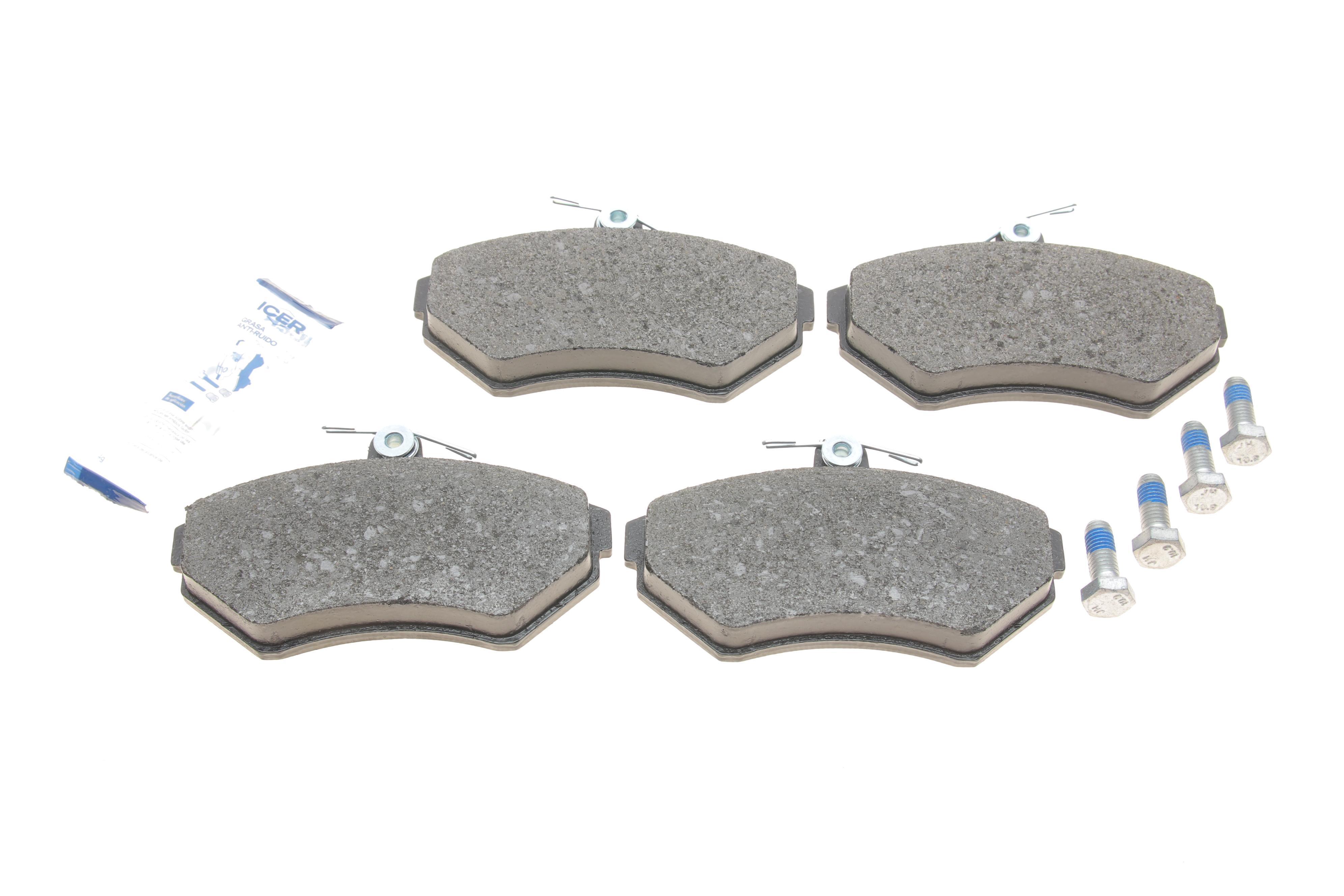 Колодки гальмівні (передні) Seat Cordoba/Ibiza/VW Caddy/Golf/Polo 91-04/Passat B3/B4 88-97