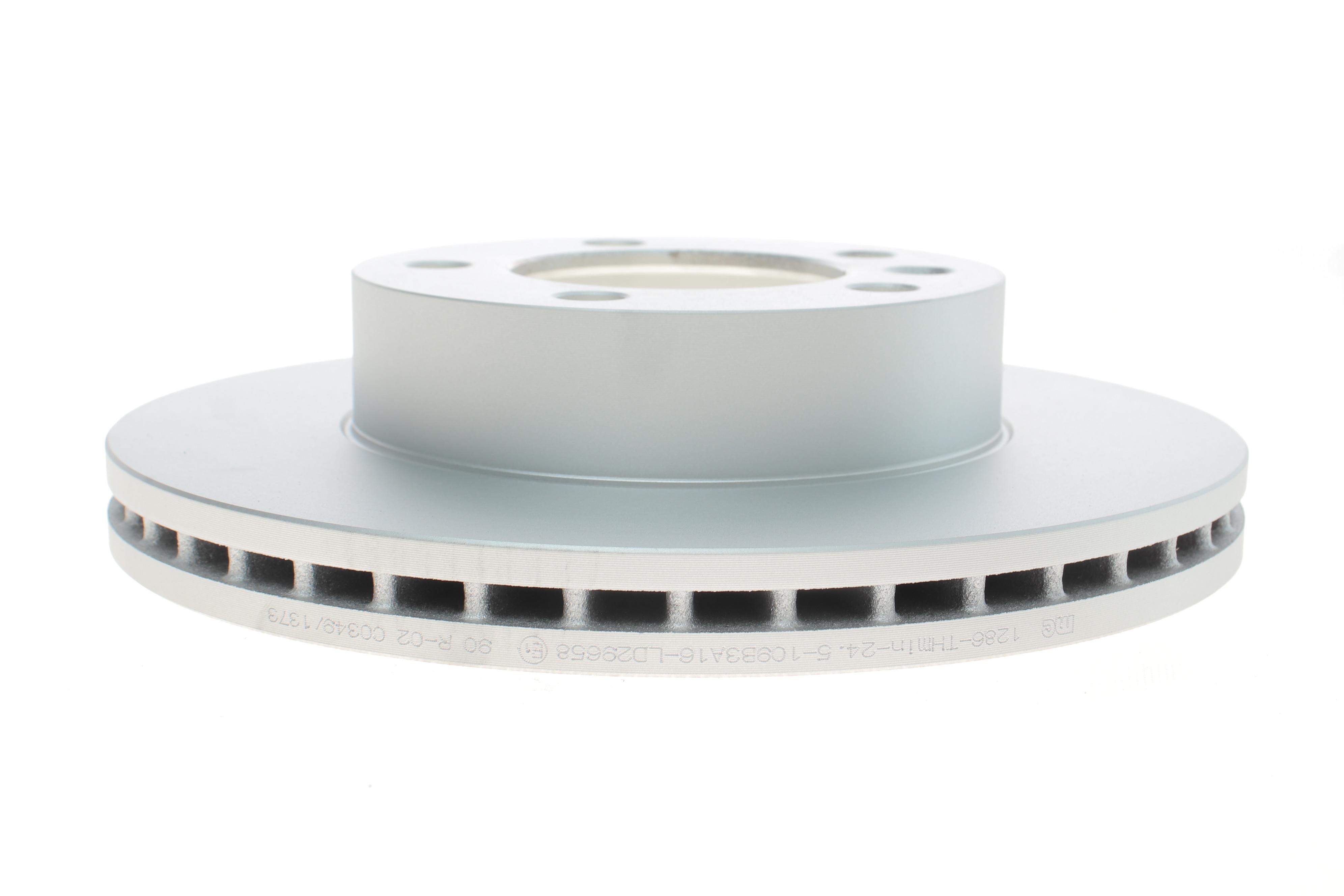 Диск гальмівний (передній) Renault Master 10- (302x28) (з покриттям) (вентильований)