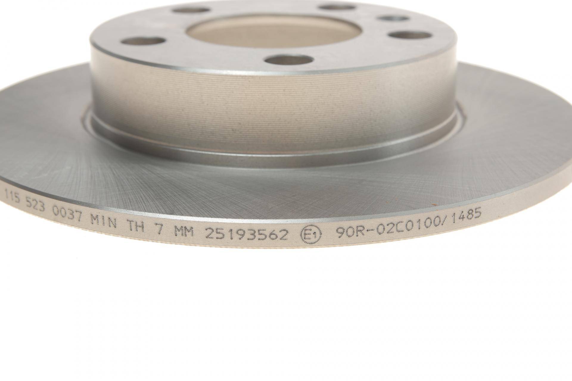 Диск гальмівний (задній) Audi A1 10-/Skoda Fabia/Octavia/Rapid/Roomster 98-/VW Bora/Golf/Polo (232x9)