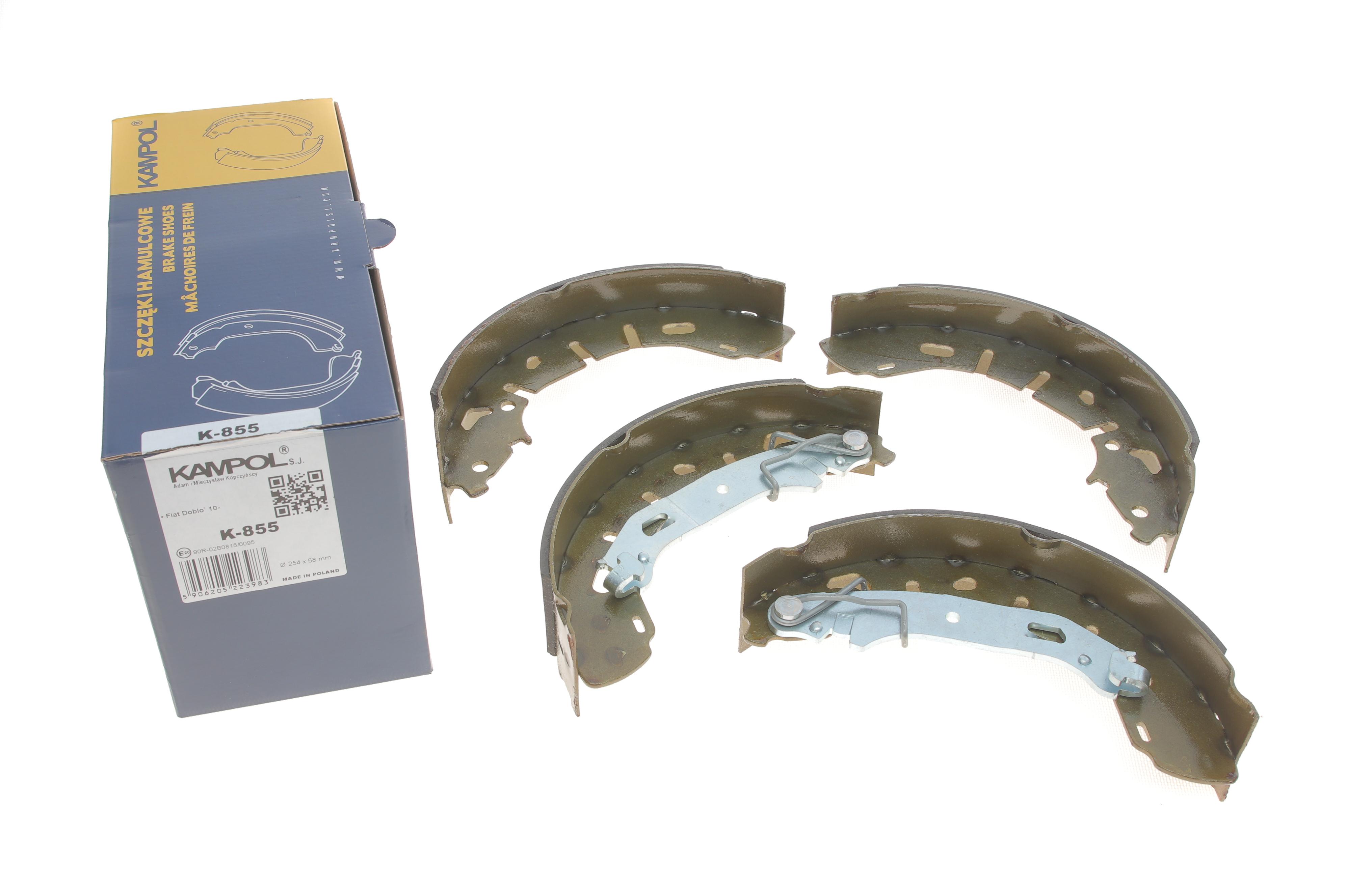 Колодки гальмівні (задні) Fiat Doblo 10-/Opel Combo 12- (барабанні)