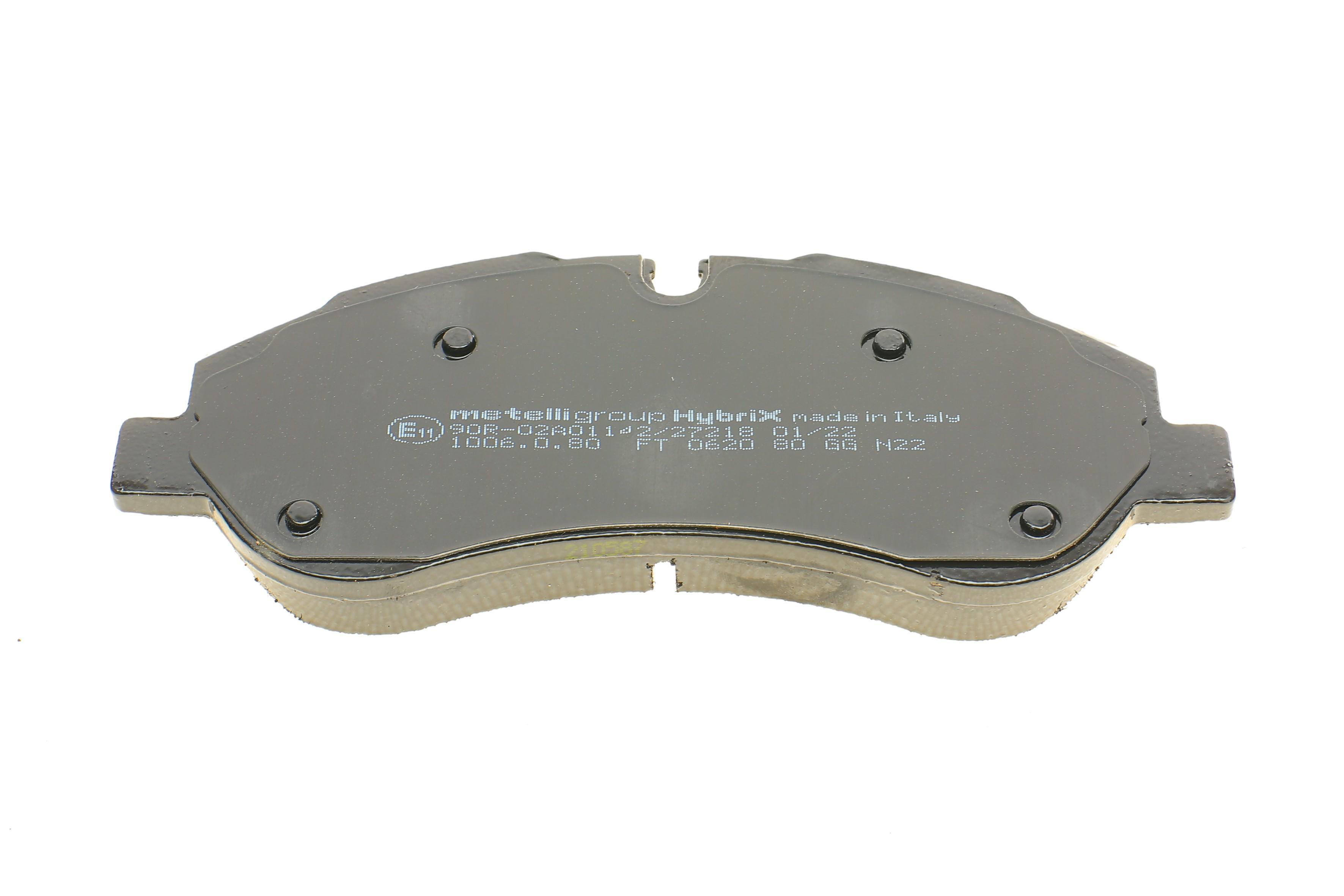 Колодки гальмівні (передні) Ford Transit Custom/Tourneo Custom V362 12-/Transit V363 13- (+датчики)