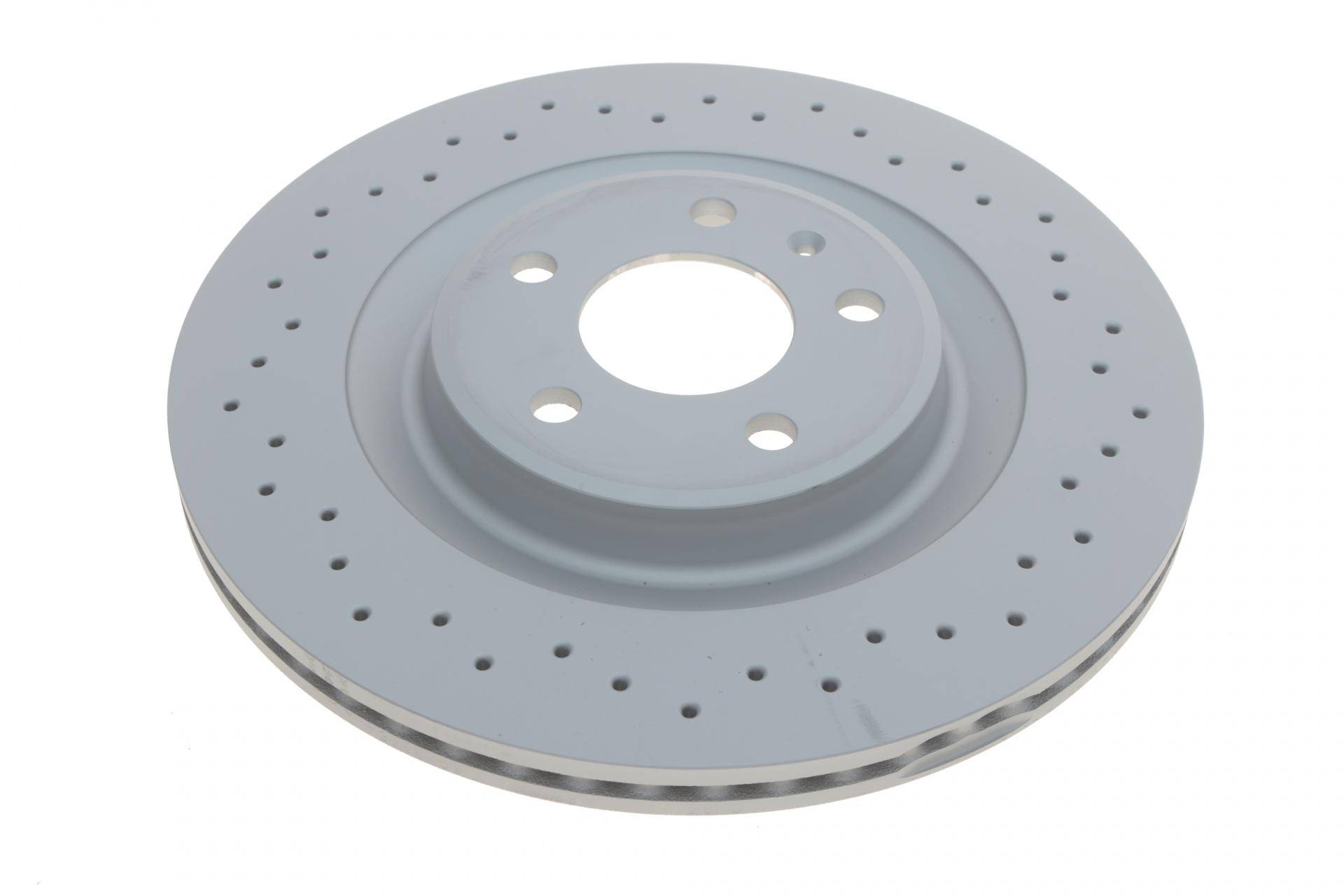 Диск гальмівний (задній) Audi A6/A7 Sportback 10- (330x22) (з покриттям) (з отвором) (вент.)