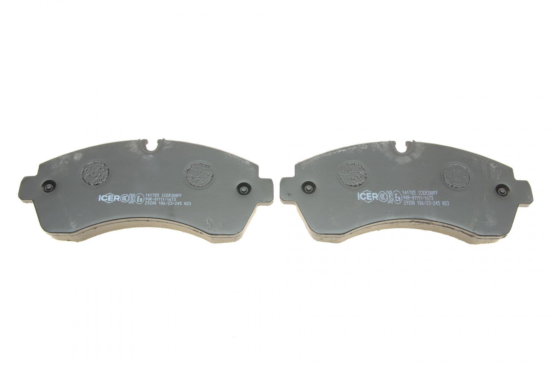 Колодки гальмівні (передні) MB Sprinter (906,907,910) 210-519CDI/VW Crafter 30-35/30-50 06-(спарка)