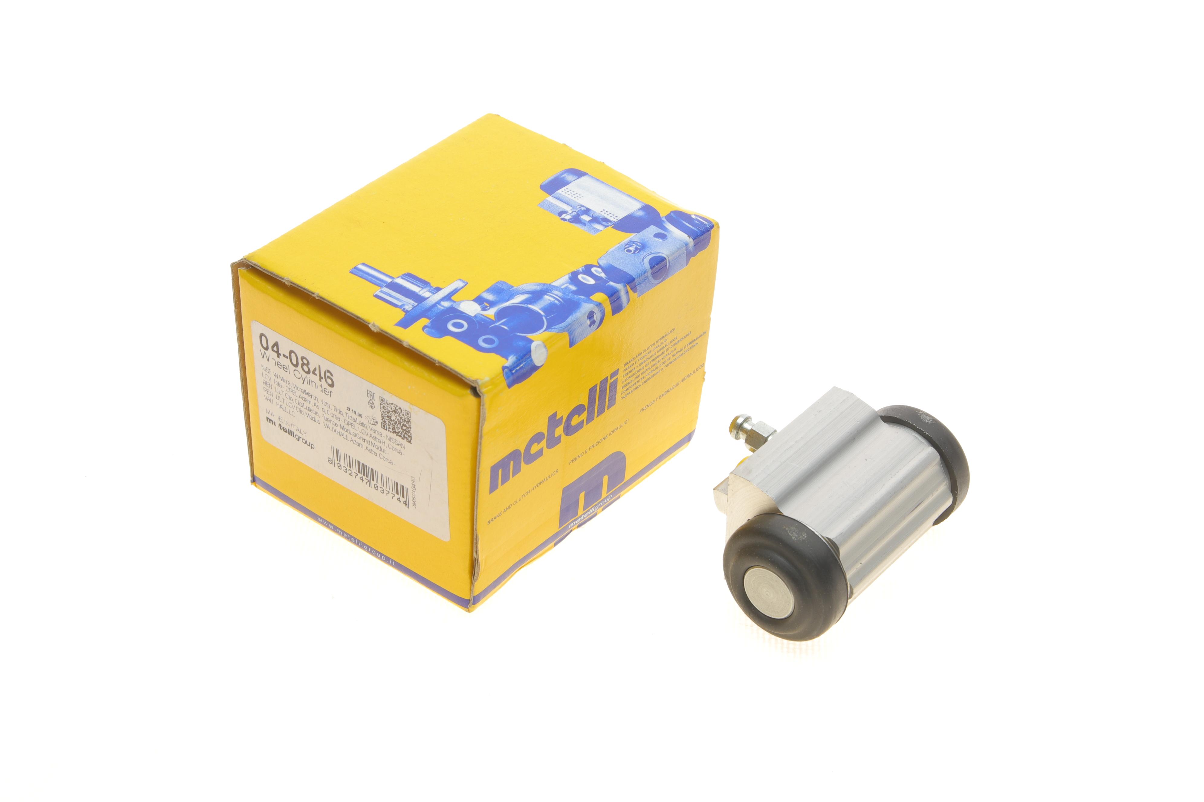 Циліндр гальмівний (задній) Renault Clio II/III 04-14/Modus/Opel Astra H/Corsa D/E/Nissan Micra 04-