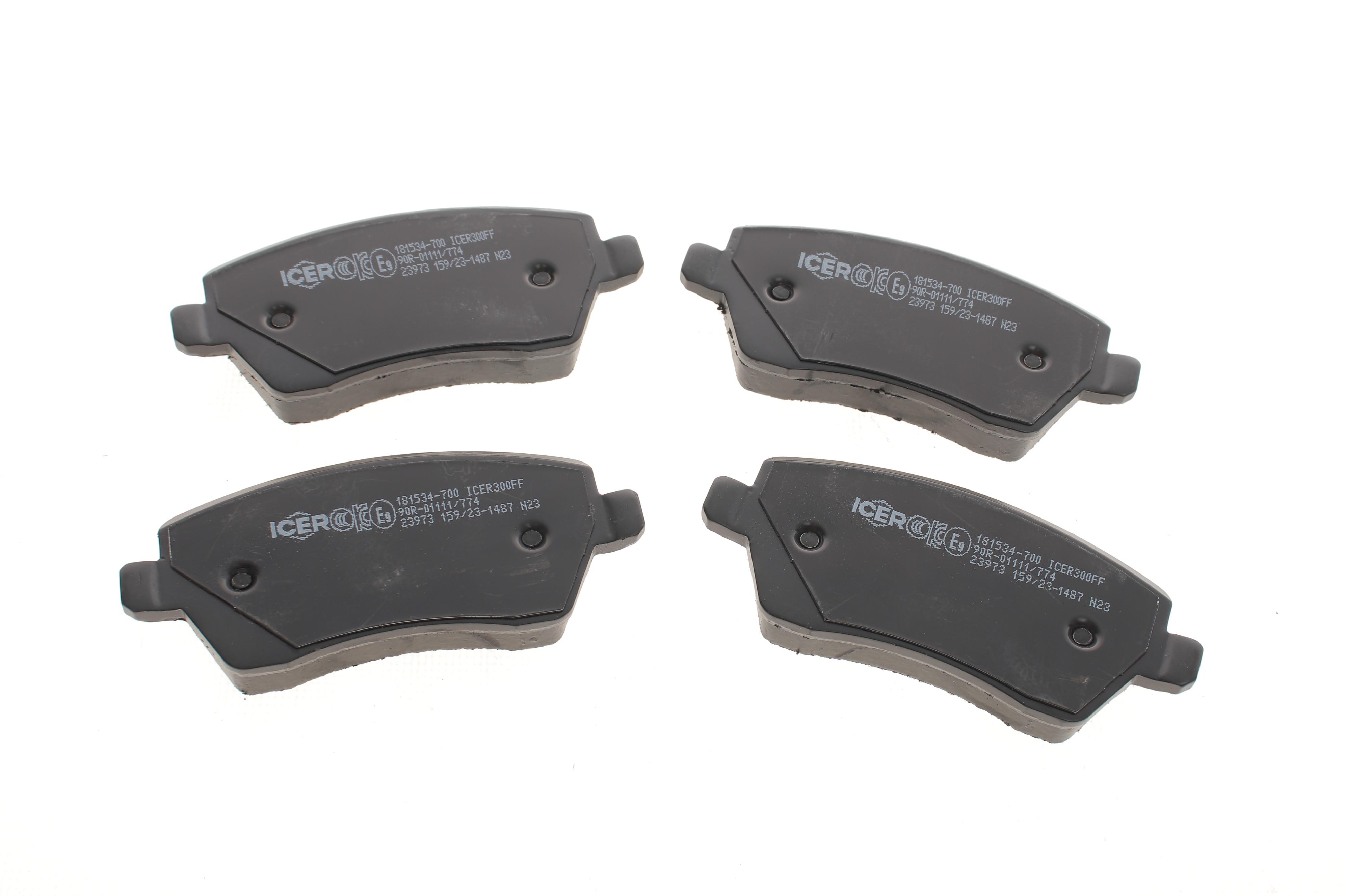 Колодки гальмівні (передні) Renault Kangoo/Logan/Clio 07-/Zoe/Duster/Dokker/Megane 12-/Nissan Micra