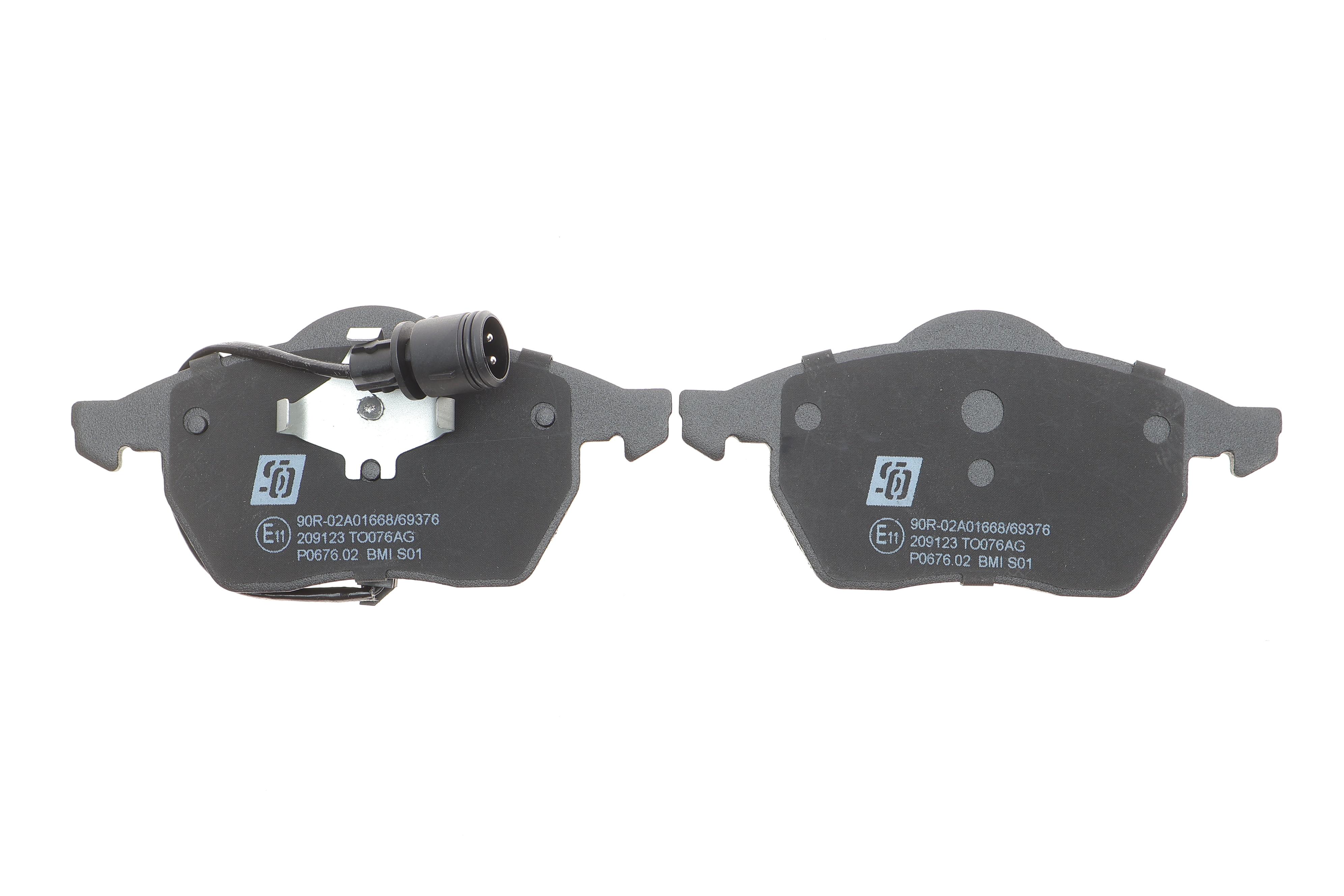 Колодки гальмівні (передні) Audi 100 91-94/A6 94-97 (Ate) (з датчиками)