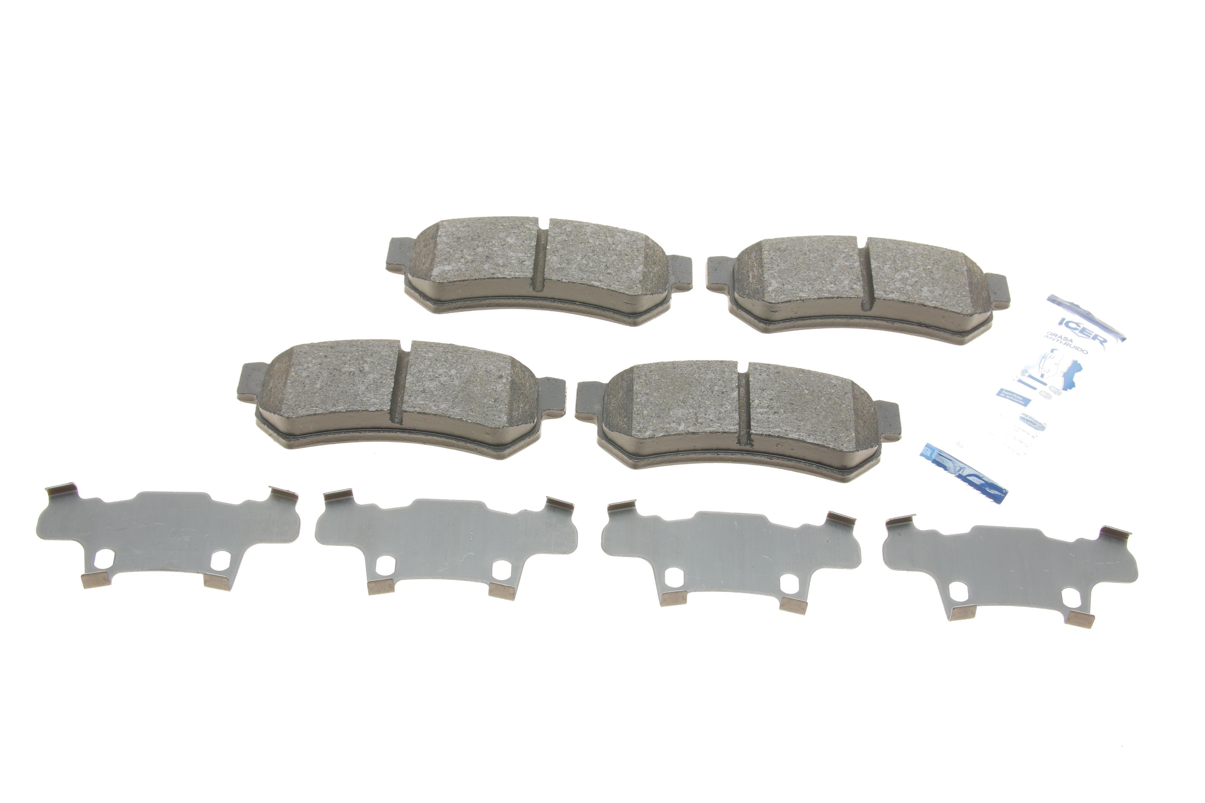 Колодки гальмівні (задні) Chevrolet Lacetti 05-/Nubira 05-11/Daewoo Lacetti/Suzuki USA Reno 04-