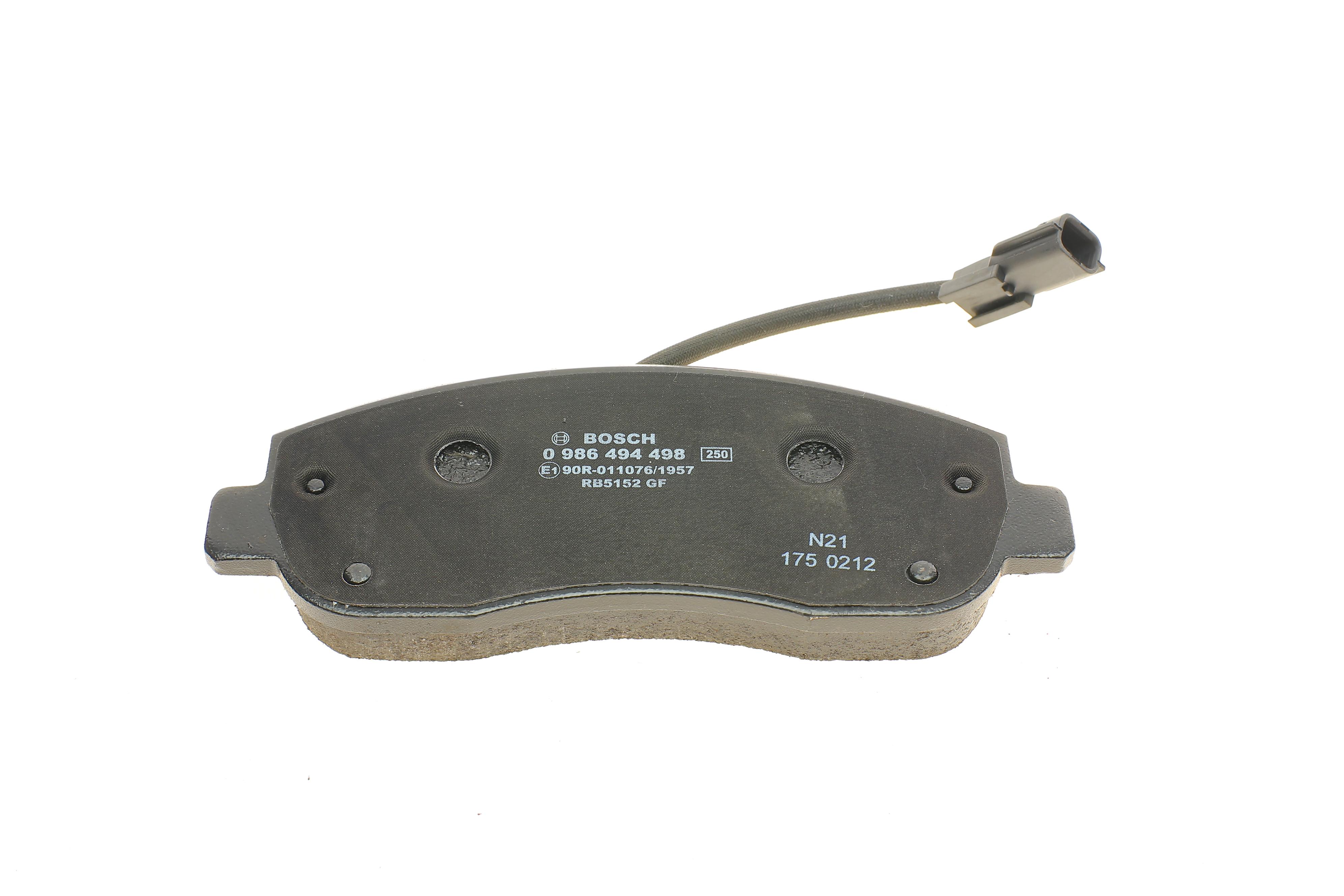 Комплект гальмівних колодок (передніх) Renault Master/Opel Movano 10-