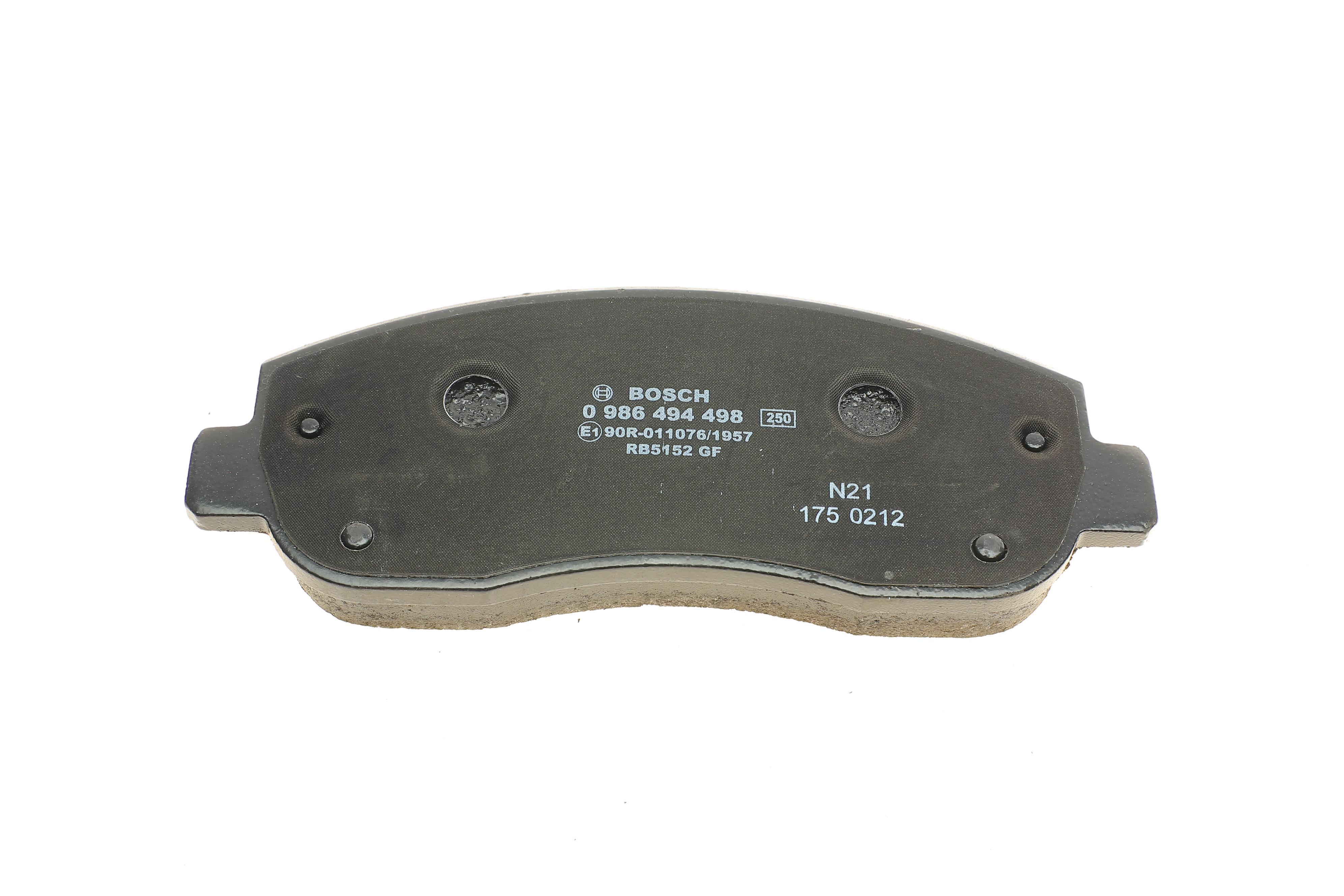 Комплект гальмівних колодок (передніх) Renault Master/Opel Movano 10-