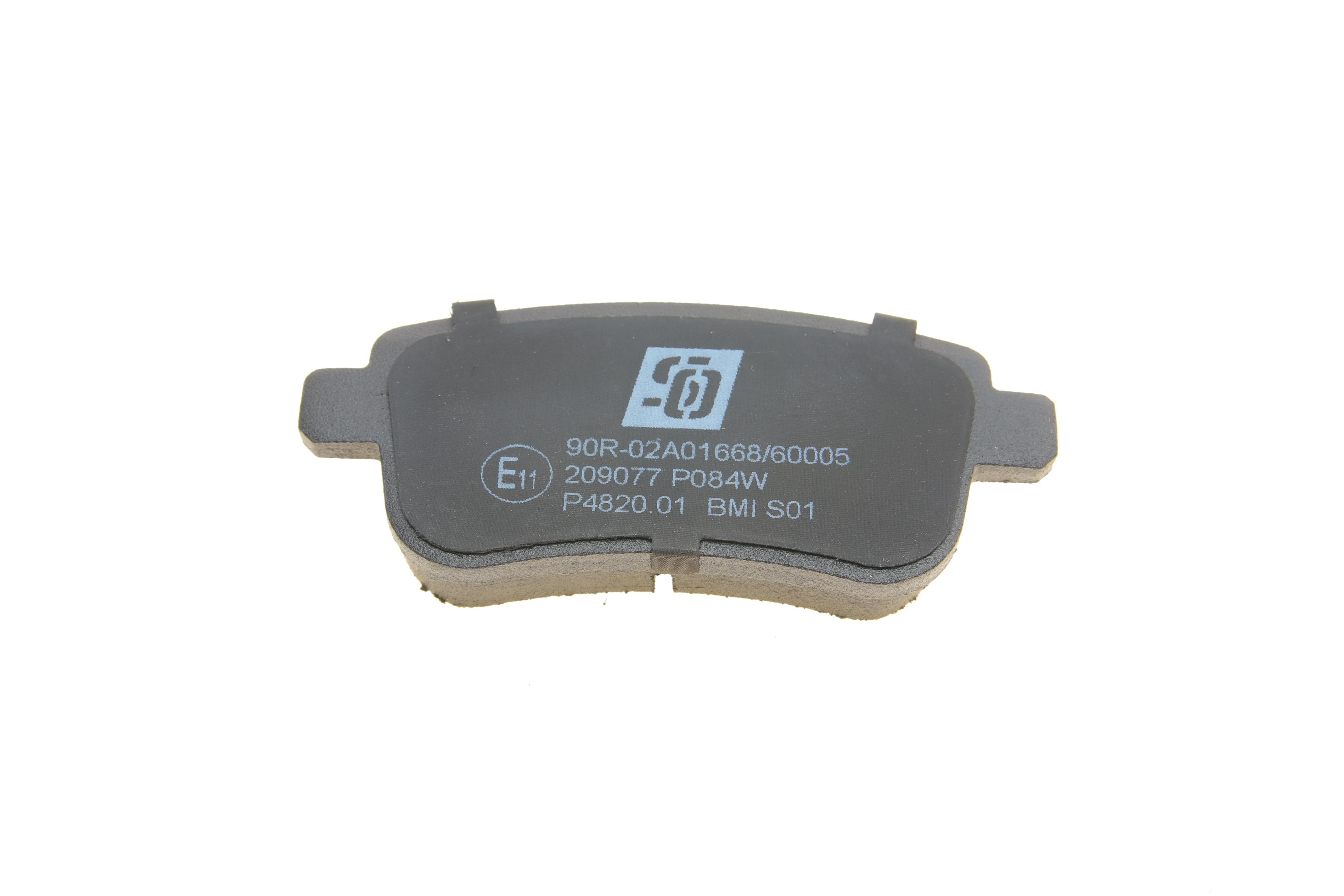 Колодки гальмівні (задні) Renault Fluence/Megane/Scenic 08-