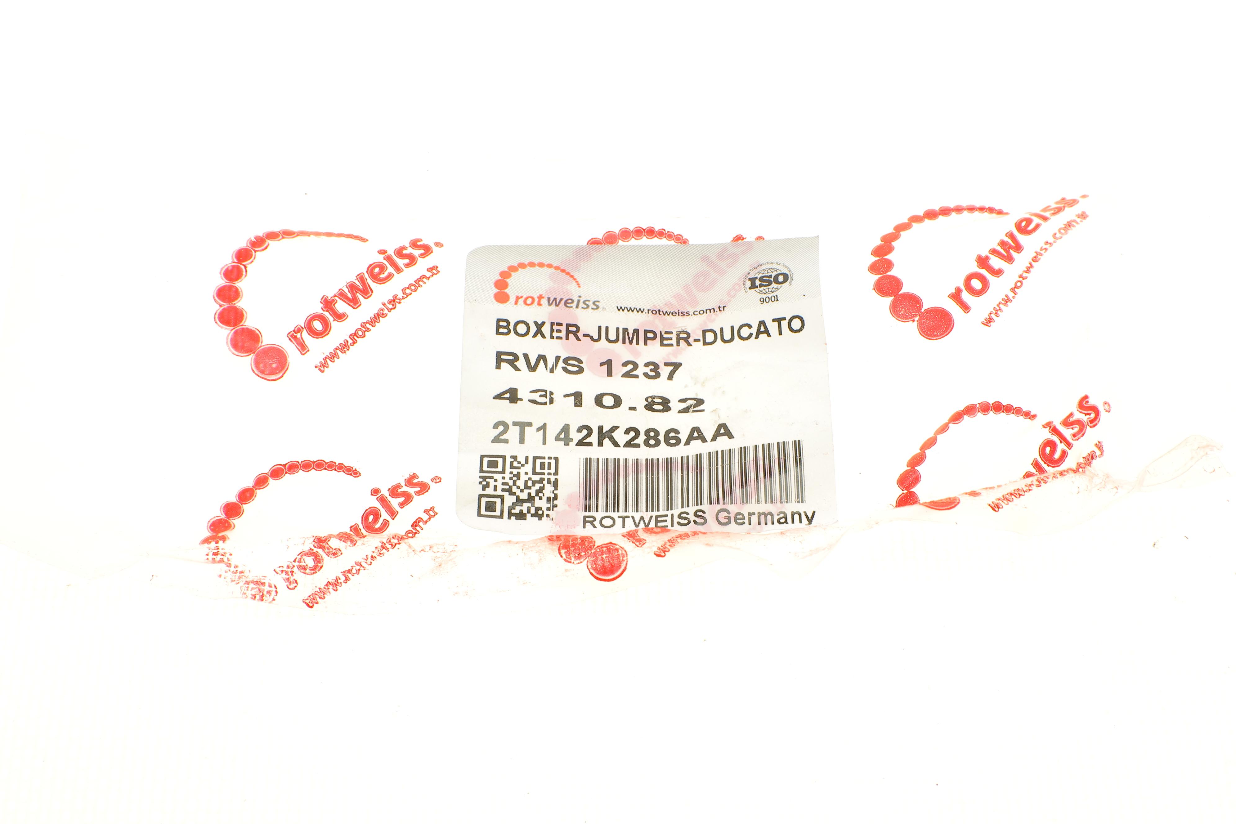 Ремкомплект колодок гальмівних (задніх) (тріскачка) Ford Connect 02-/Fiat Doblo 01-/Ducato 02-06