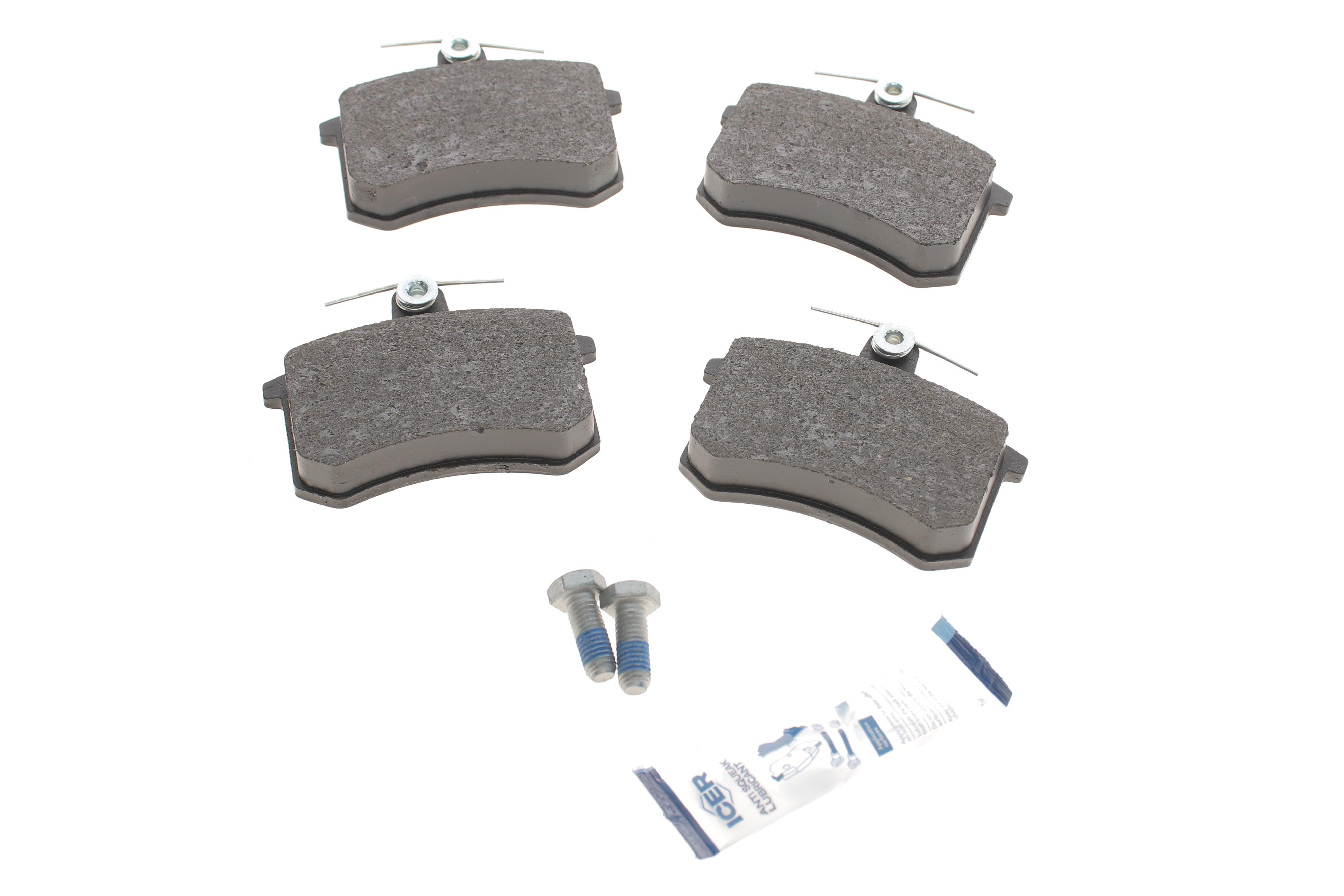 Колодки гальмівні (задні) Audi 80 91-95/90 87-/100 70-/Fiat Croma 85-96