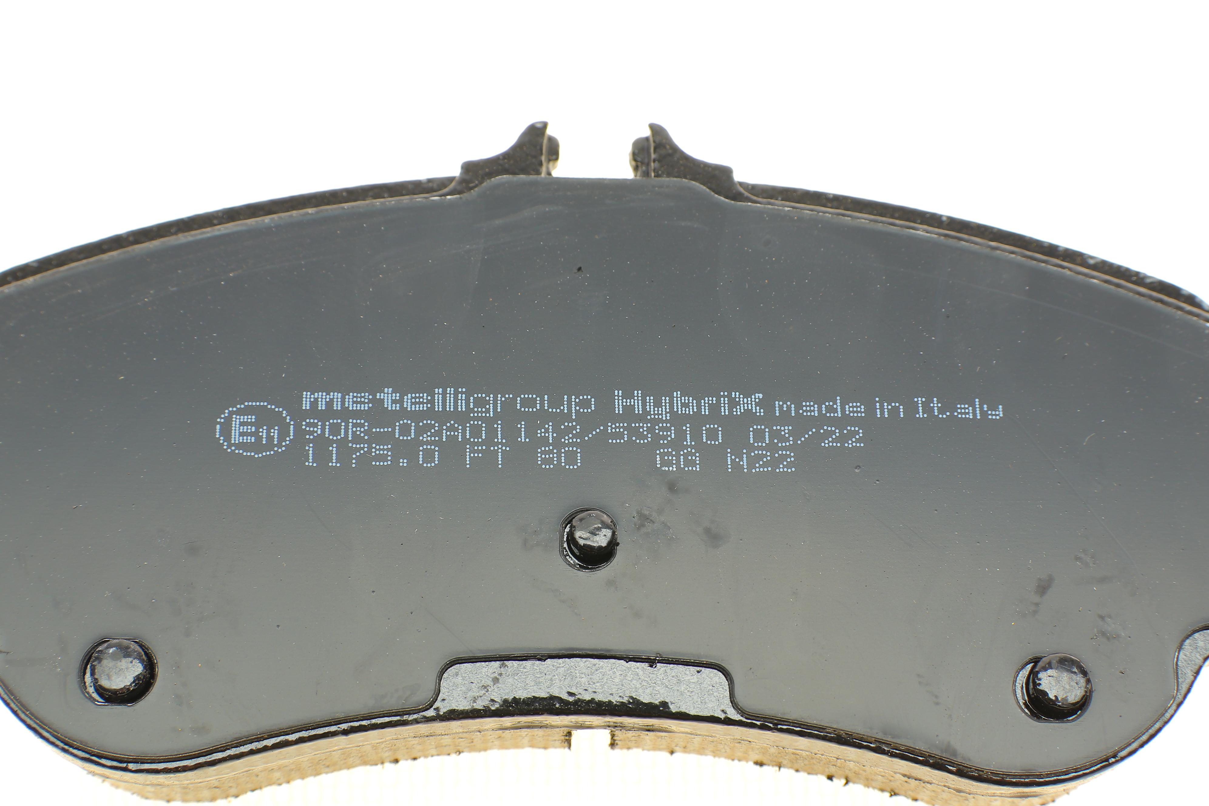 Колодки гальмівні (задні) VW Crafter 16-/Amarok 10-/MAN TGE 16-