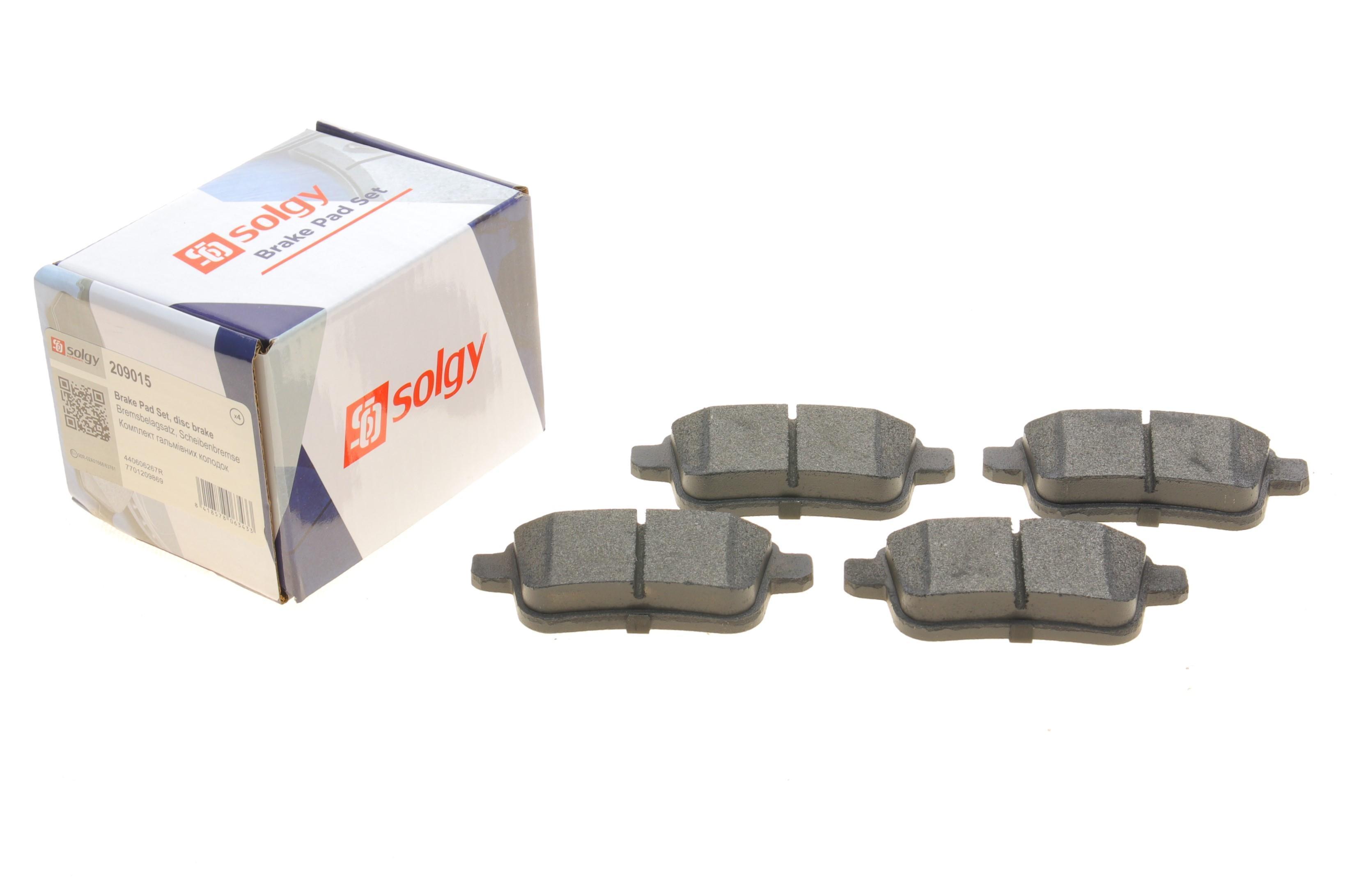 Колодки гальмівні (задні) Renault Kangoo 08-