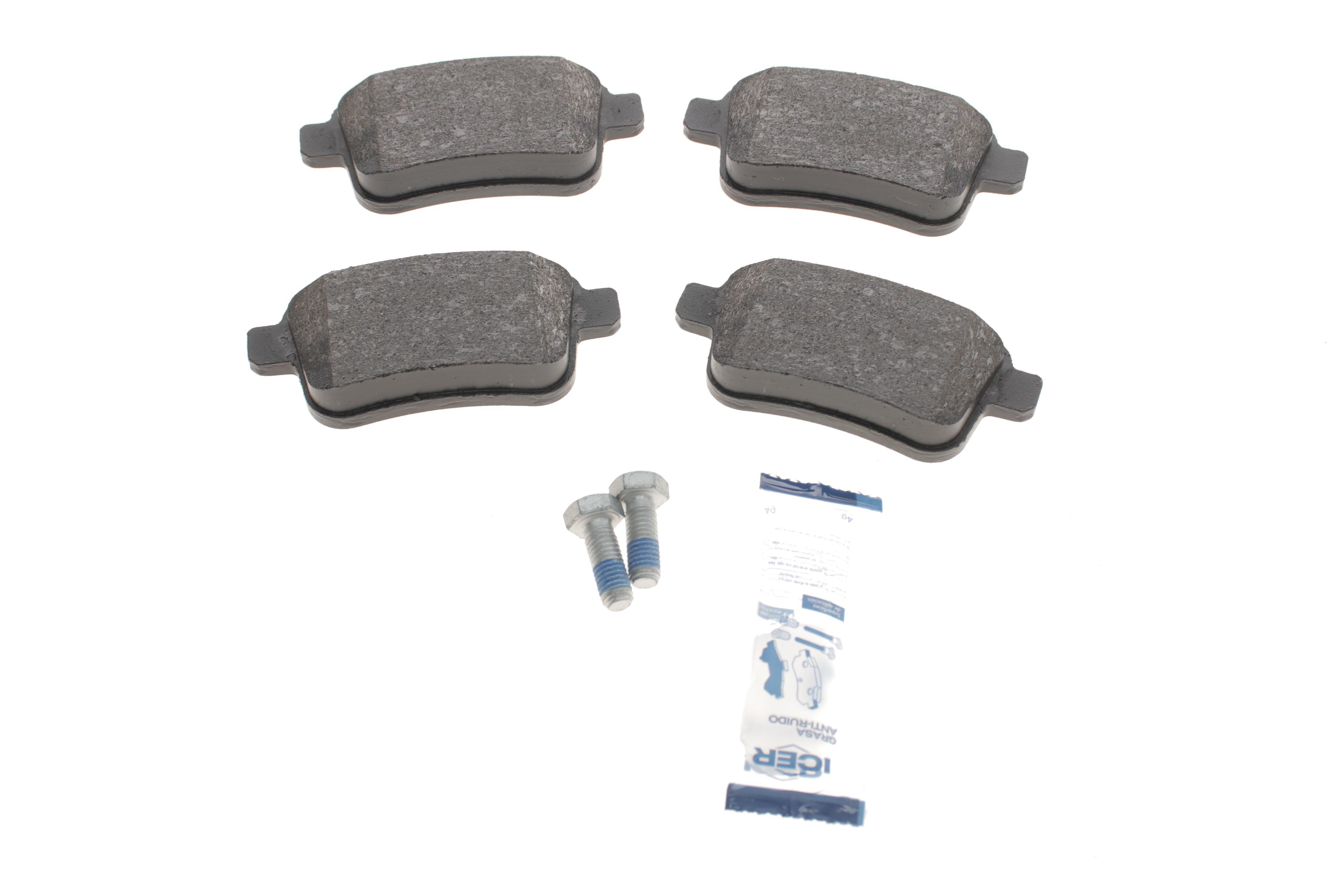 Колодки гальмівні (задні) Renault Kangoo 08-/MB Citan 12-