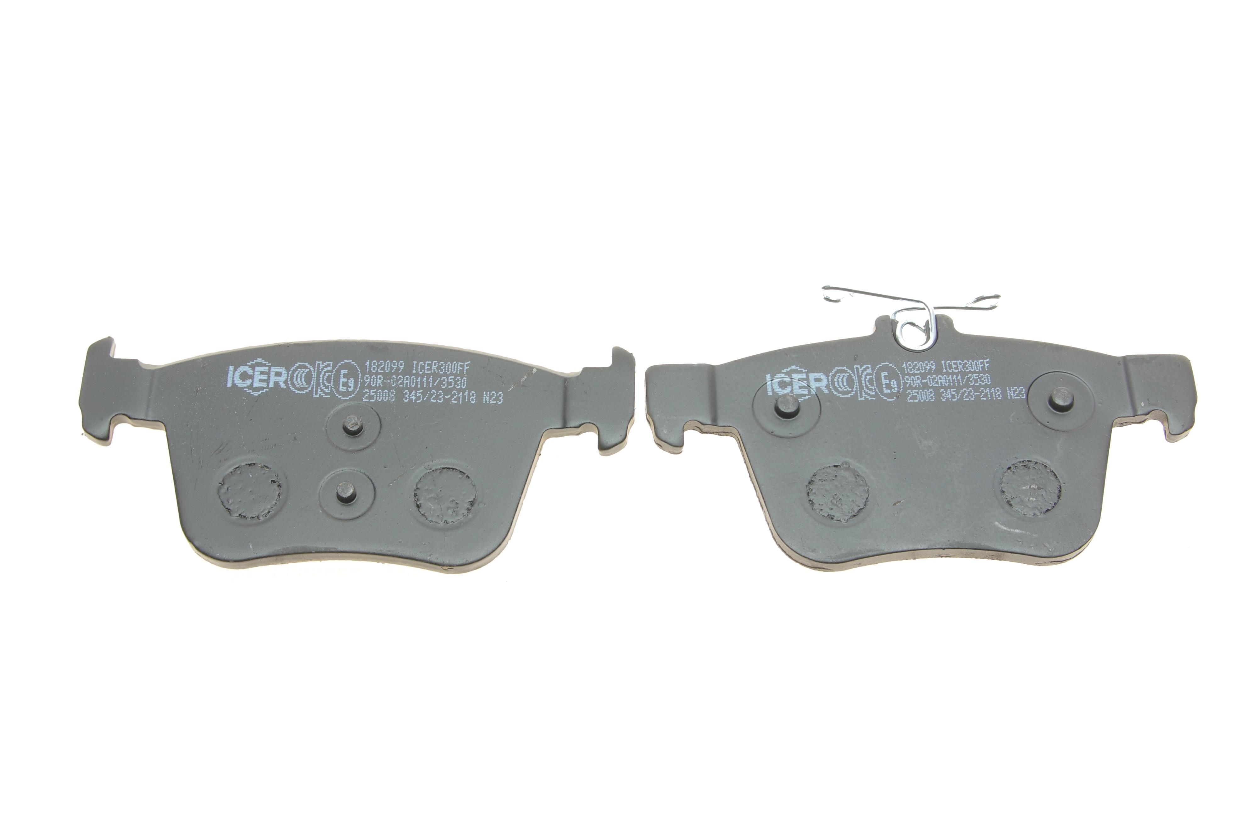 Колодки гальмівні (задні) Audi A3/VW Golf 12-/Touran/Passat B8 14-/Skoda Karoq 17-/Octavia 20-