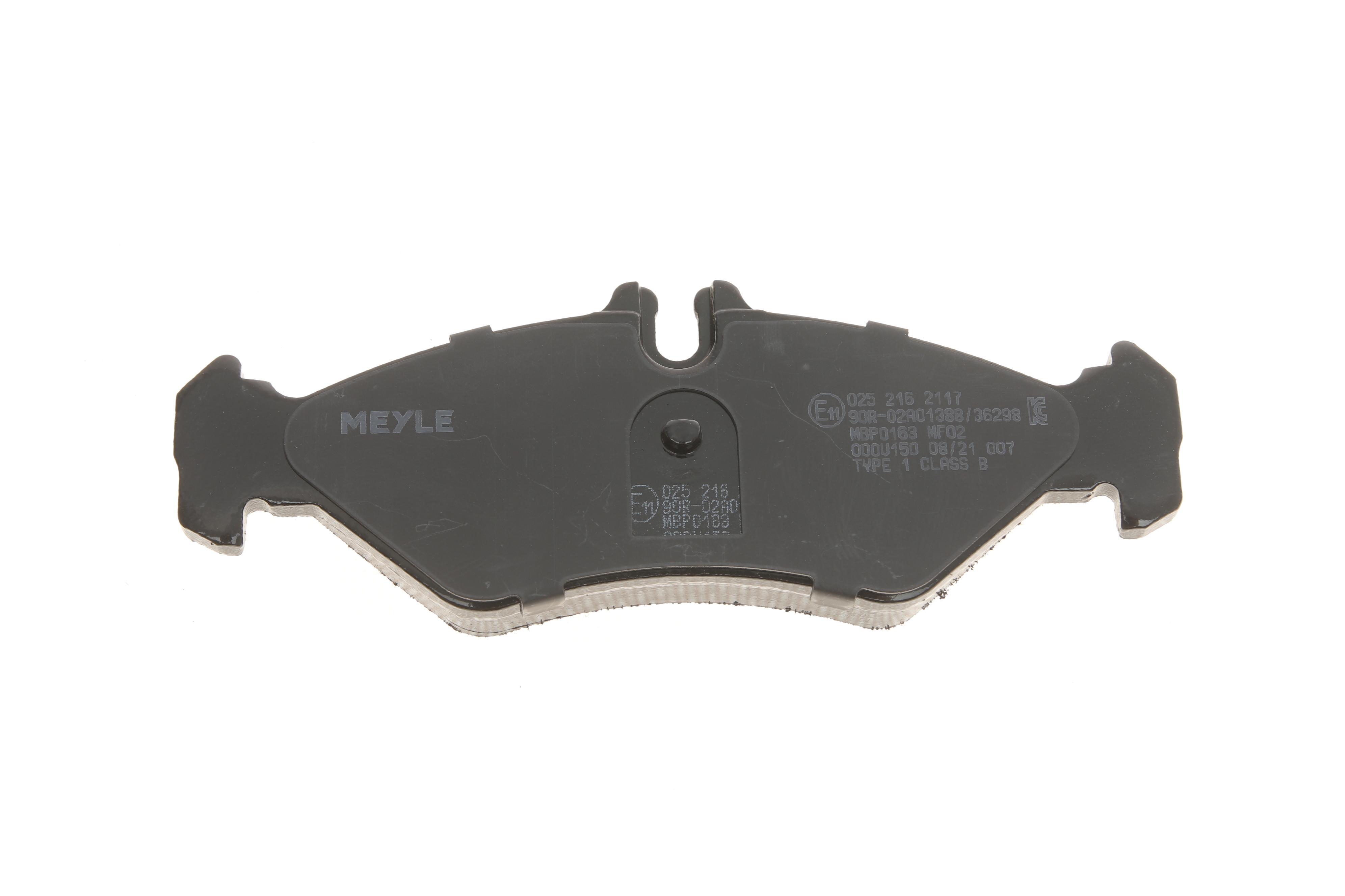 Колодки гальмівні (задні) MB Sprinter 208-316 96- (мала)