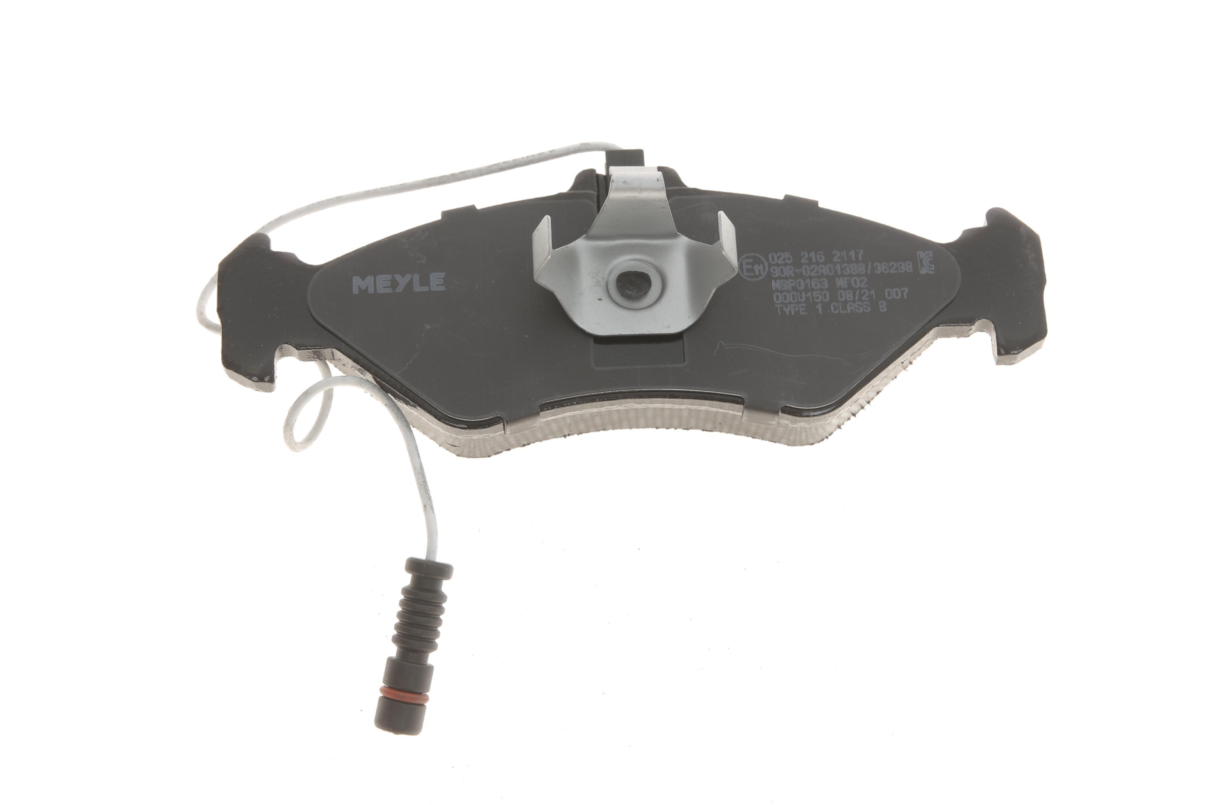 Колодки гальмівні (задні) MB Sprinter 208-316 96- (мала)