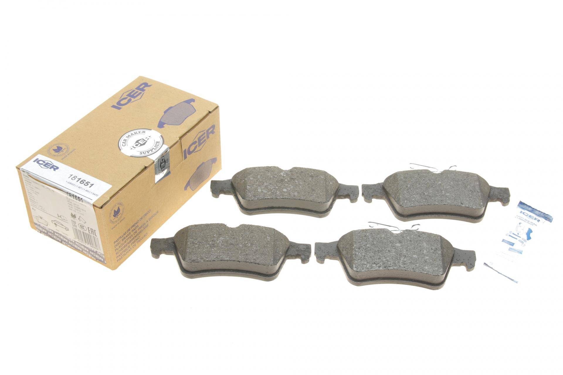 Колодки гальмівні (задні) Ford Focus 04-/Connect/Opel Vectra C 02-13/Renault Laguna/Citroen C5 07-