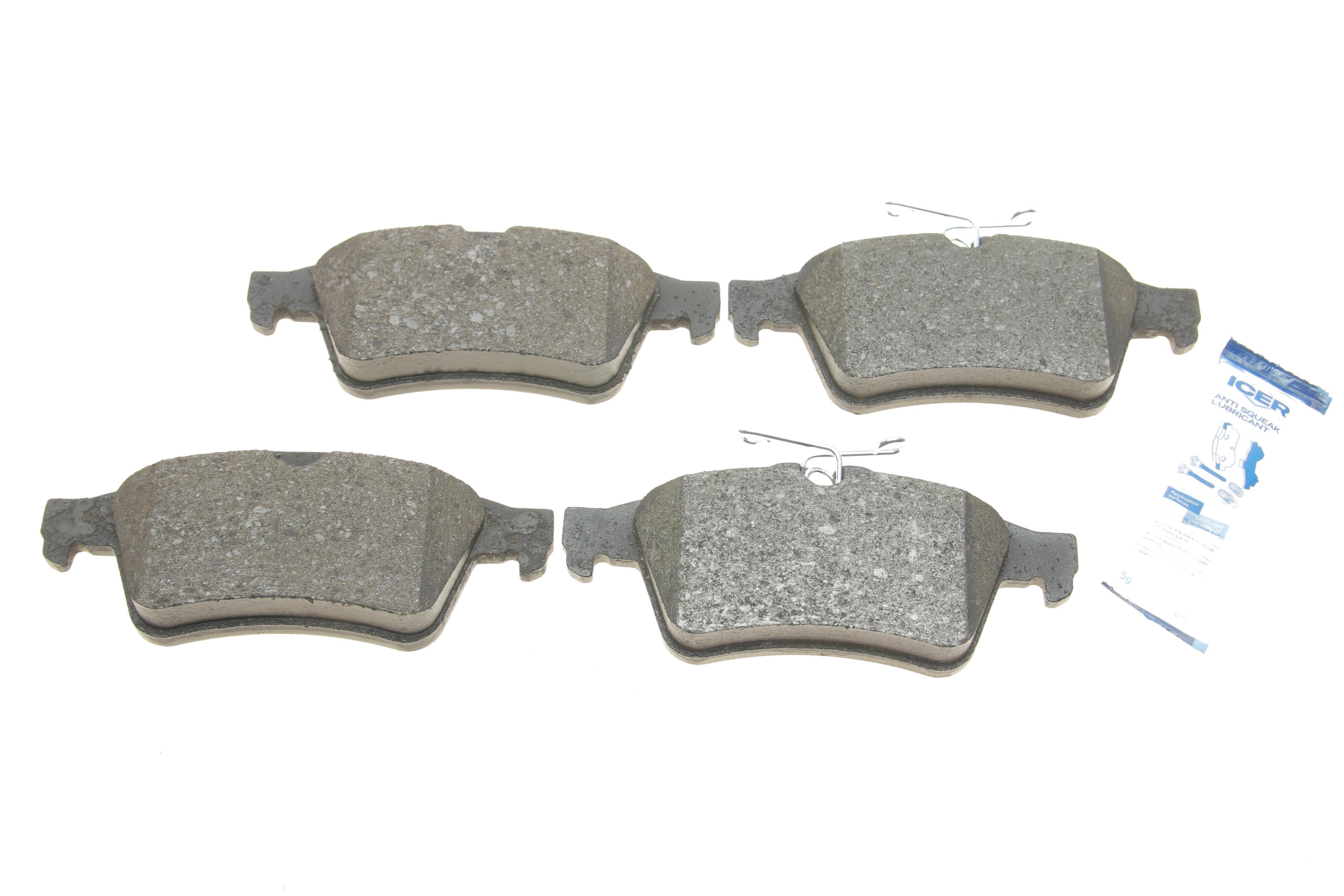 Колодки гальмівні (задні) Ford Focus 04-/Connect/Opel Vectra C 02-13/Renault Laguna/Citroen C5 07-