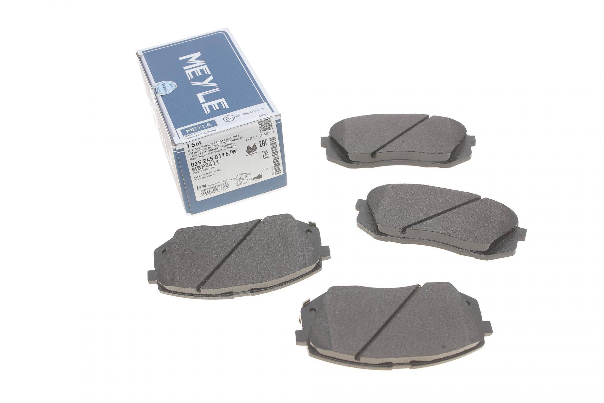 Колодки гальмівні (передні) Hyundai i40/ix35/Kia Sportage 10-