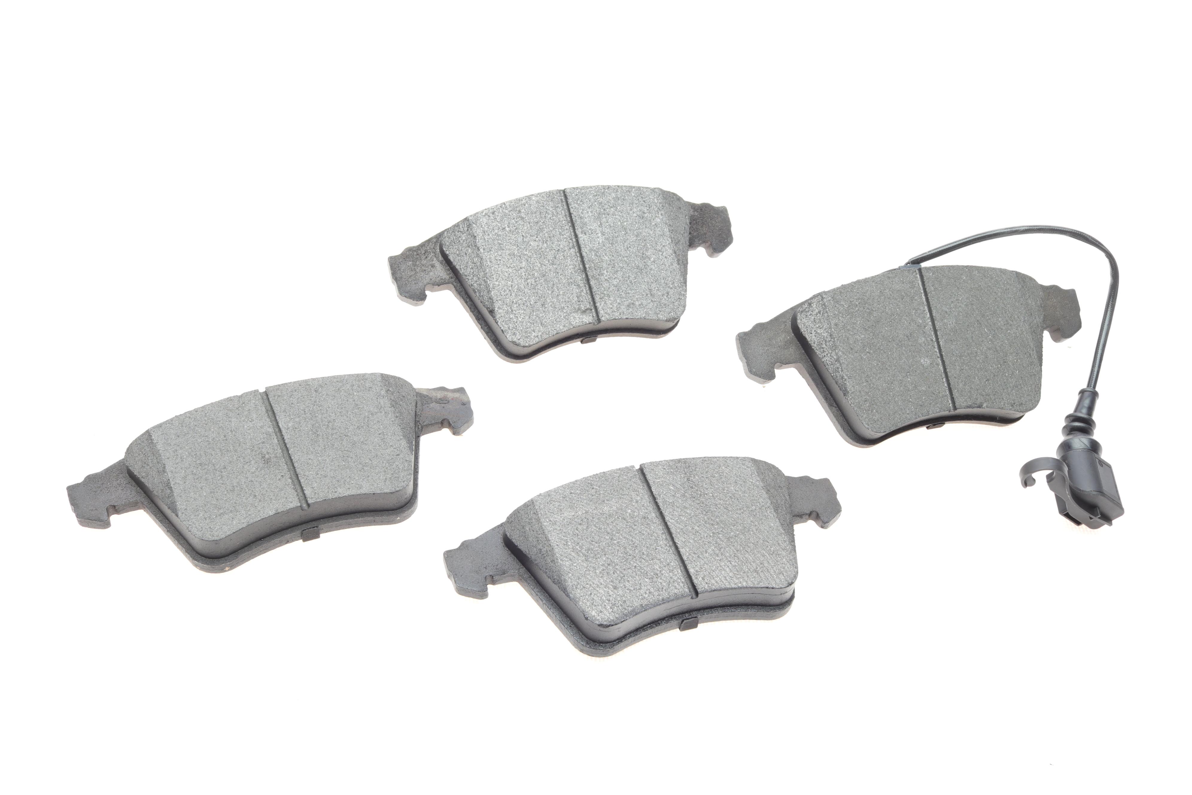 Колодки гальмівні (передні) VW T5 03- (18mm/17.6mm)/(з датчиками)