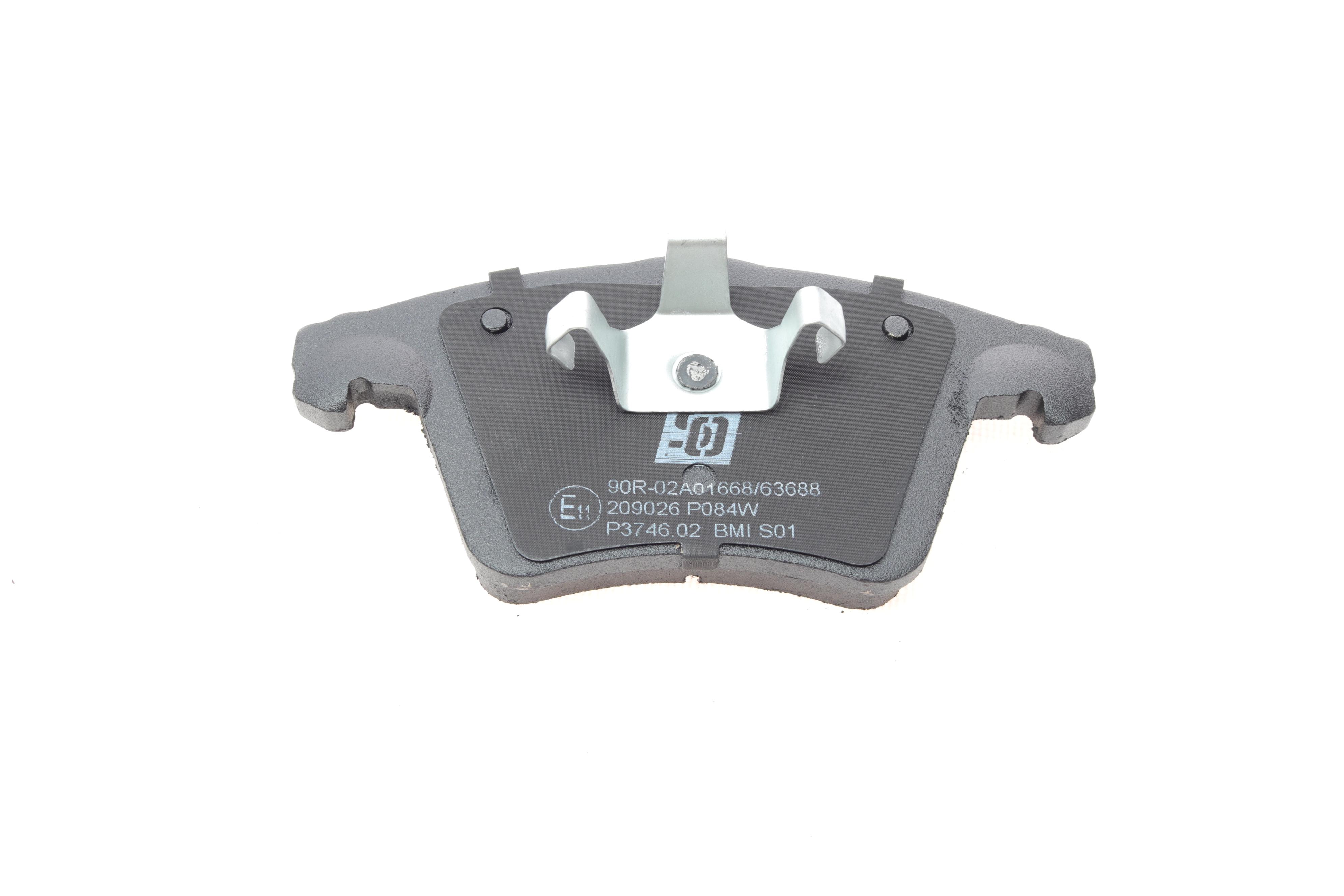 Колодки гальмівні (передні) VW T5 03- (18mm/17.6mm)/(з датчиками)