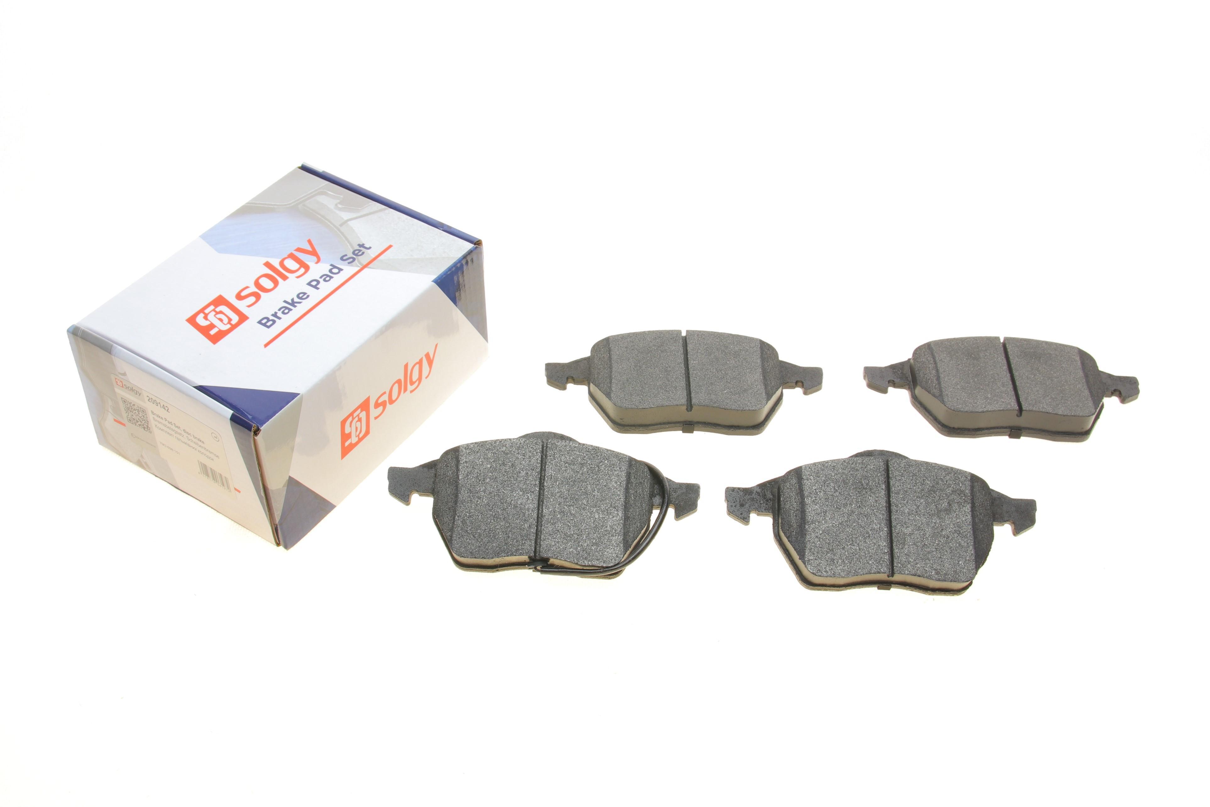 Колодки гальмівні (передні) Seat Alhambra/VW Sharan 1.8-1.9TDI 95-10 (Ate)/(з датчиком)