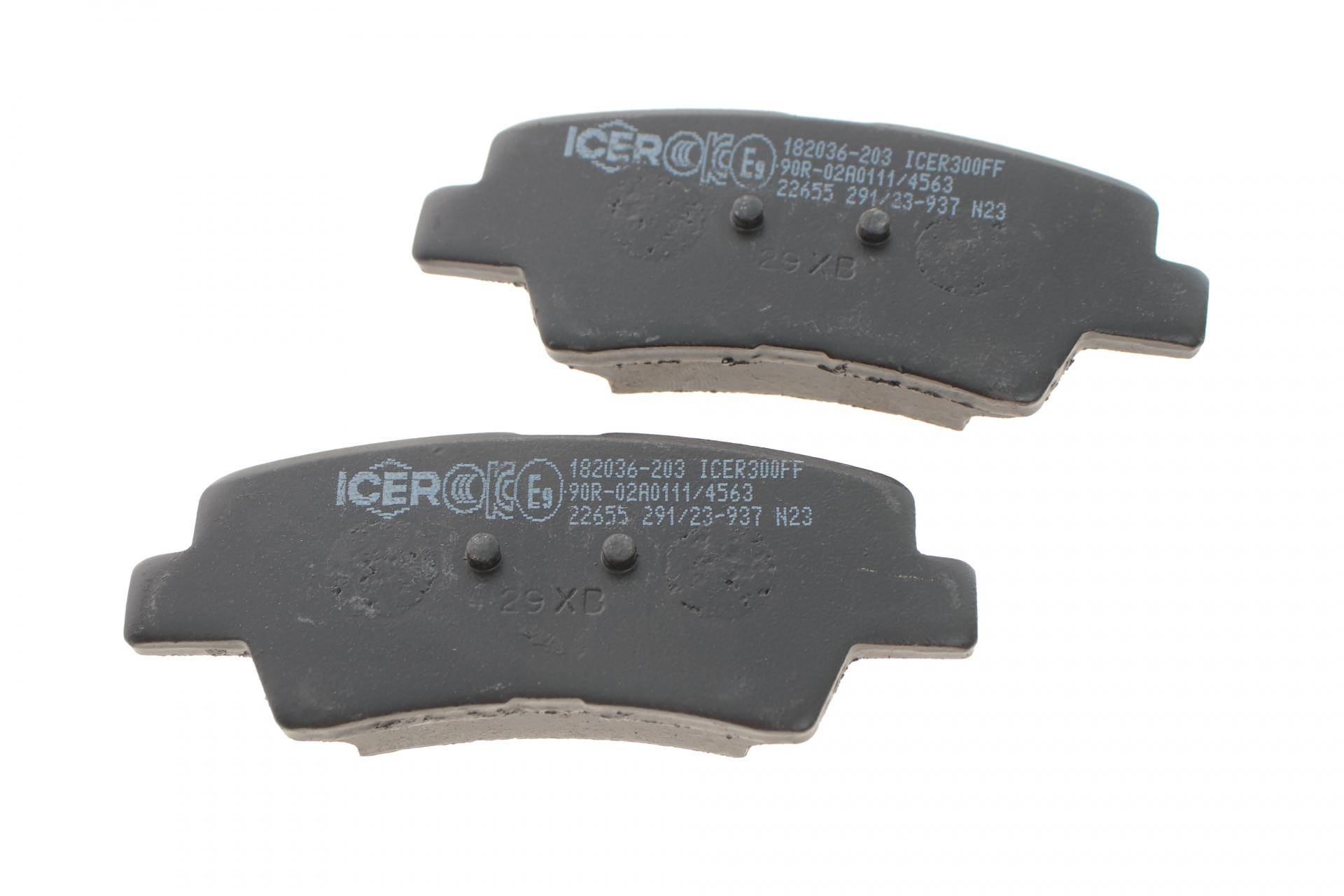 Колодки гальмівні (задні) Hyundai Accent 18-/Elantra/Tucson/ix35/Kia Sportage/Soul 15-/Rio 17-