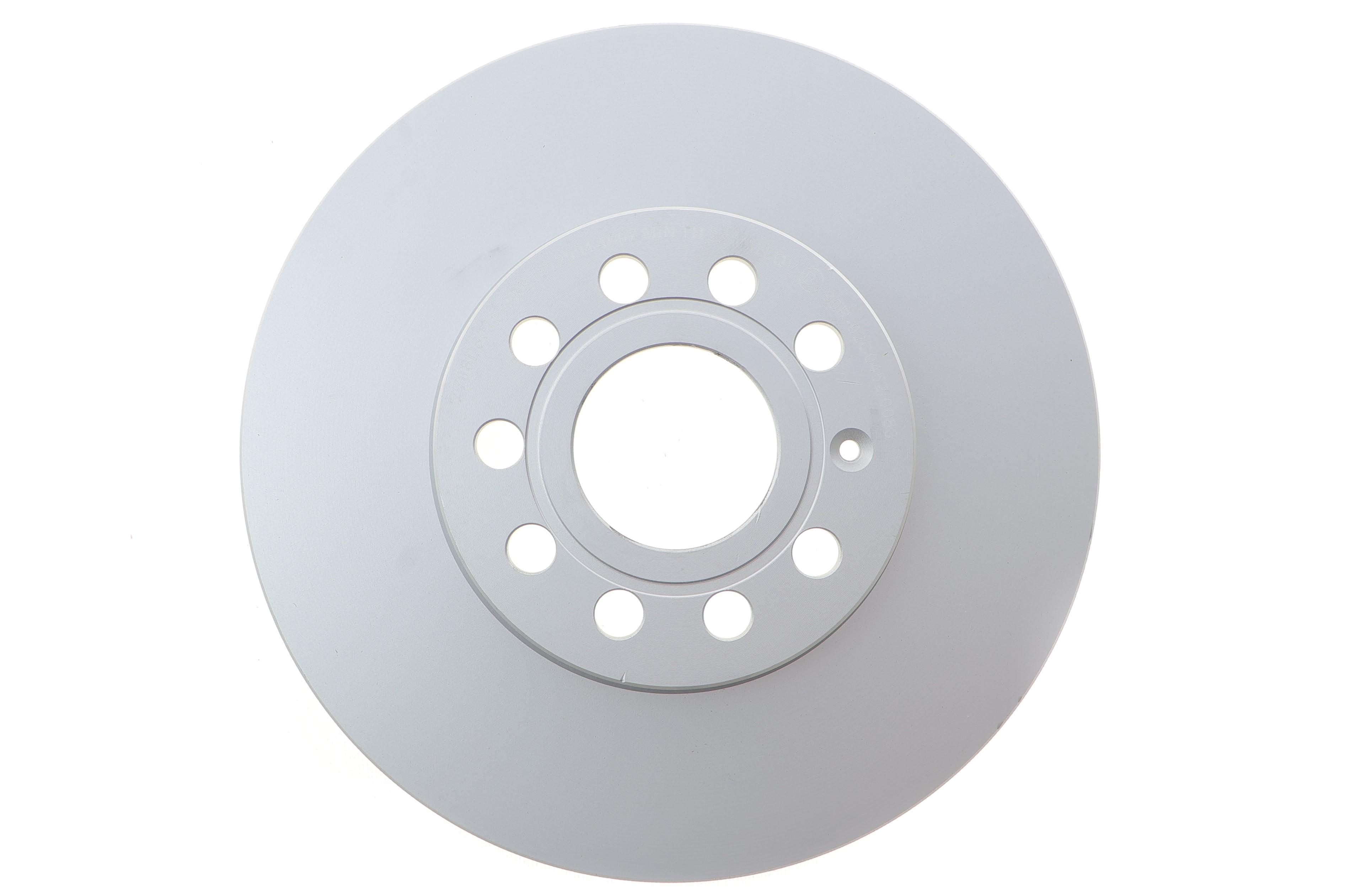 Диск гальмівний (передній) Audi A3/Skoda Octavia/VW Caddy/Golf/Touran 03- (288x25)(з покр.)(вентил.)