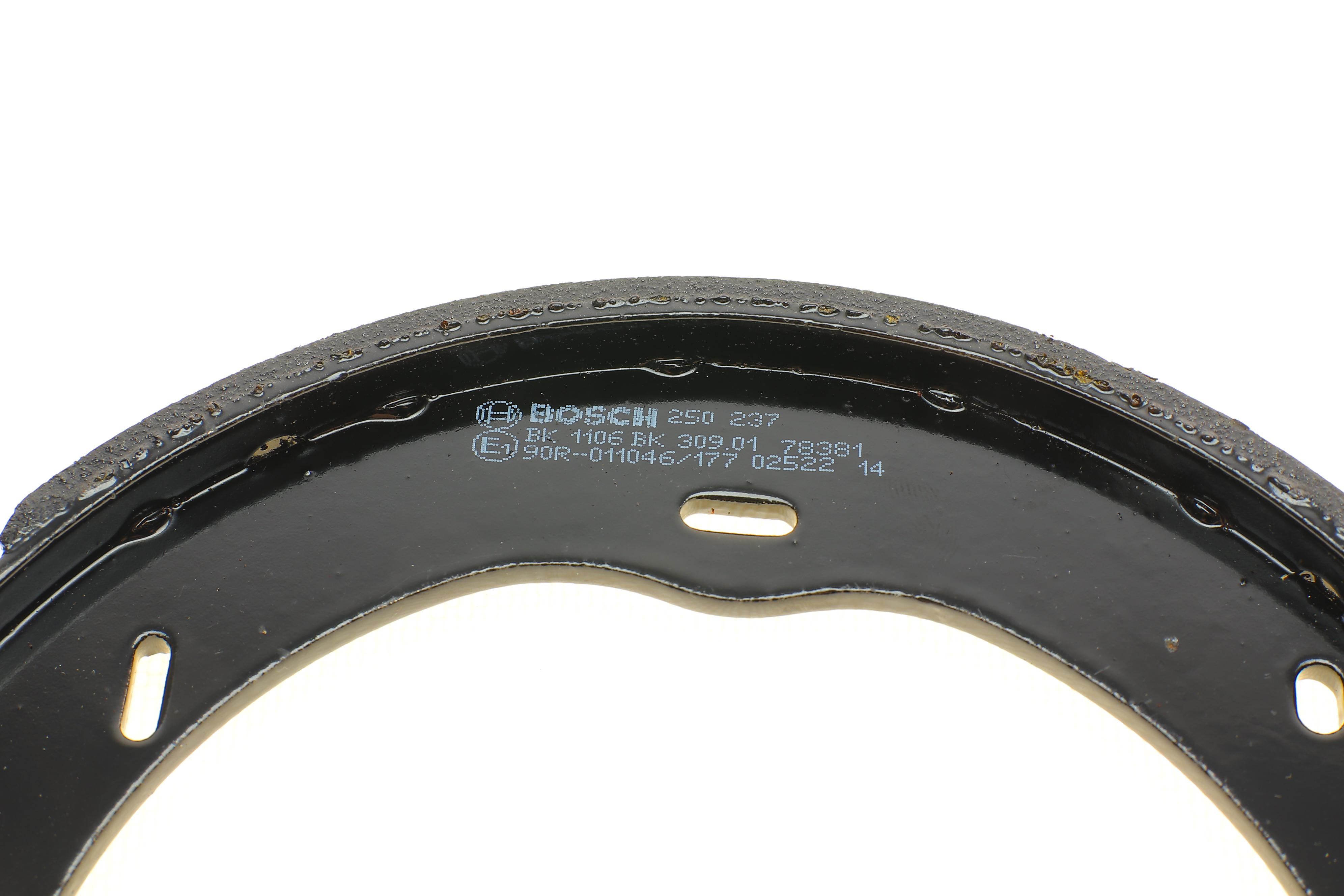 Колодки ручника MB Vito (W639) 03- (186x20) (з пружинками)