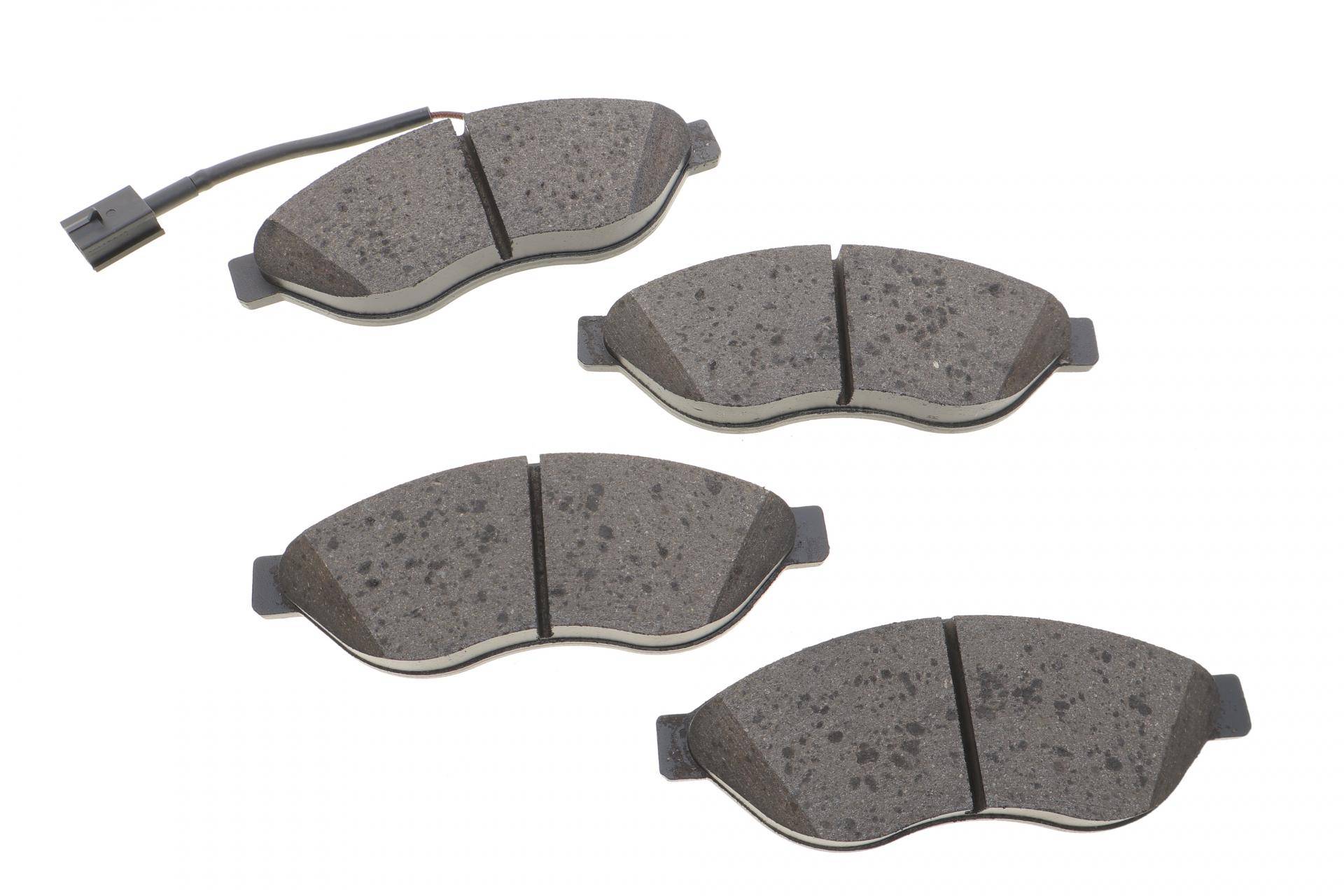 Колодки гальмівні (передні) Citroen Jumper/Fiat Ducato/Peugeot Boxer 06- (+датчик)